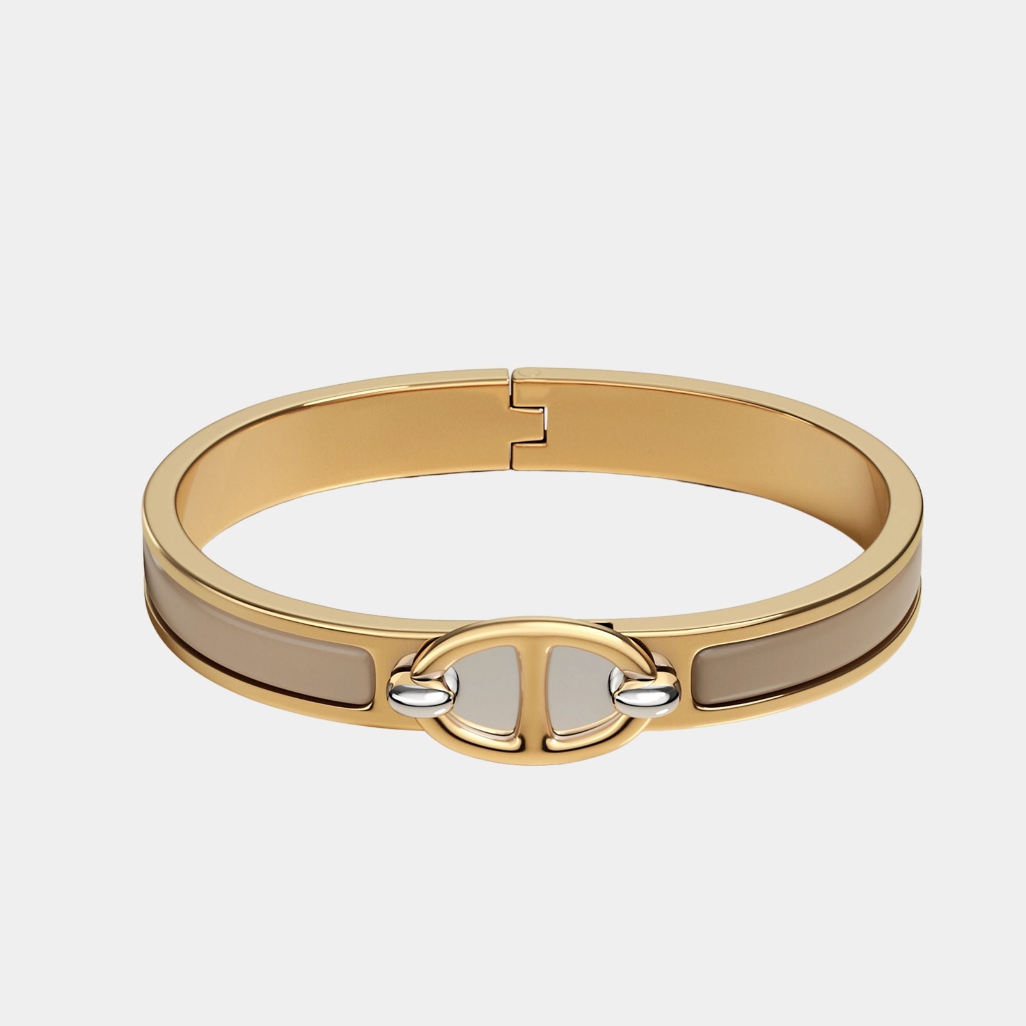 Mini Clic Chaine d'Ancre Bracelet Gold Plated