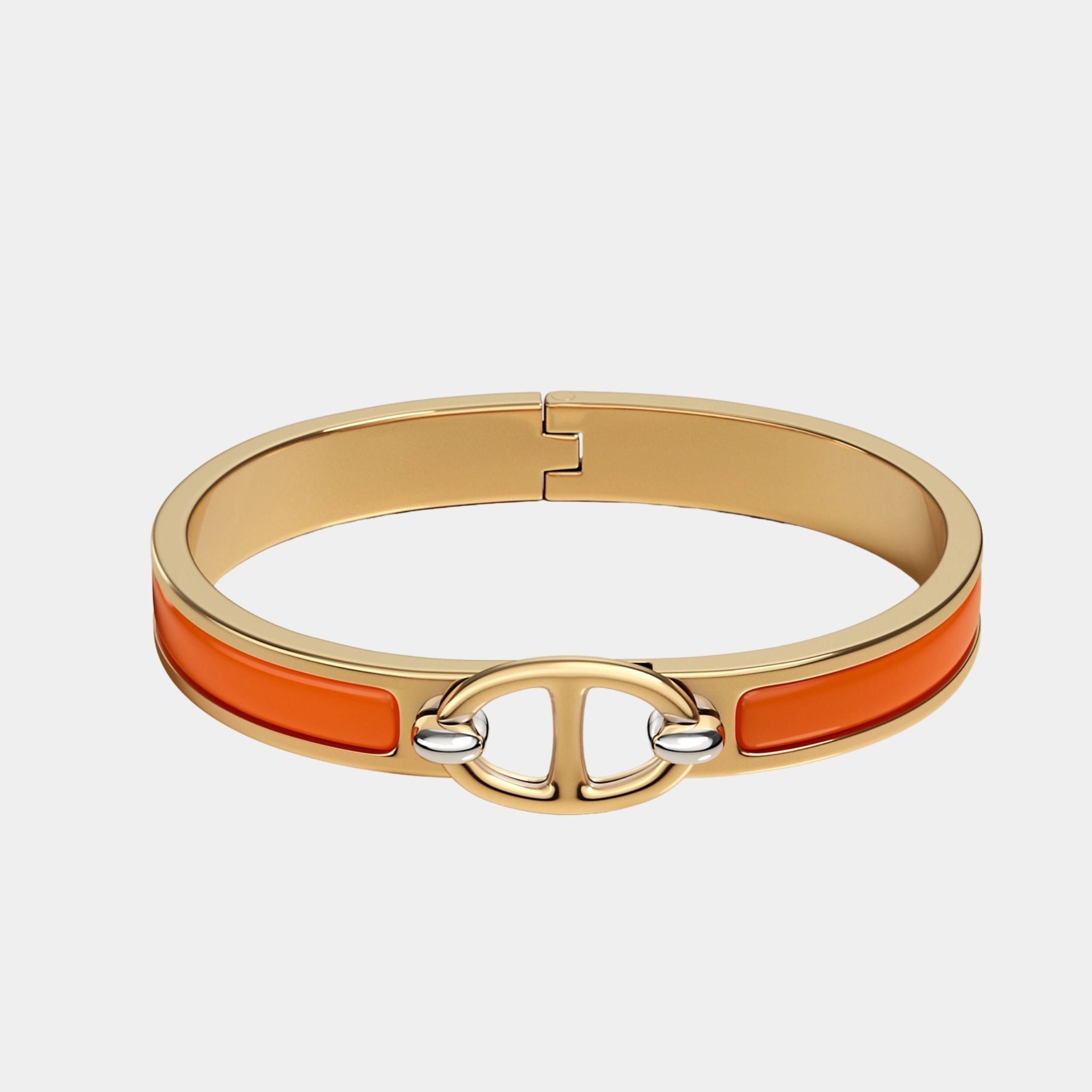 Mini Clic Chaine d'Ancre Bracelet Gold Plated