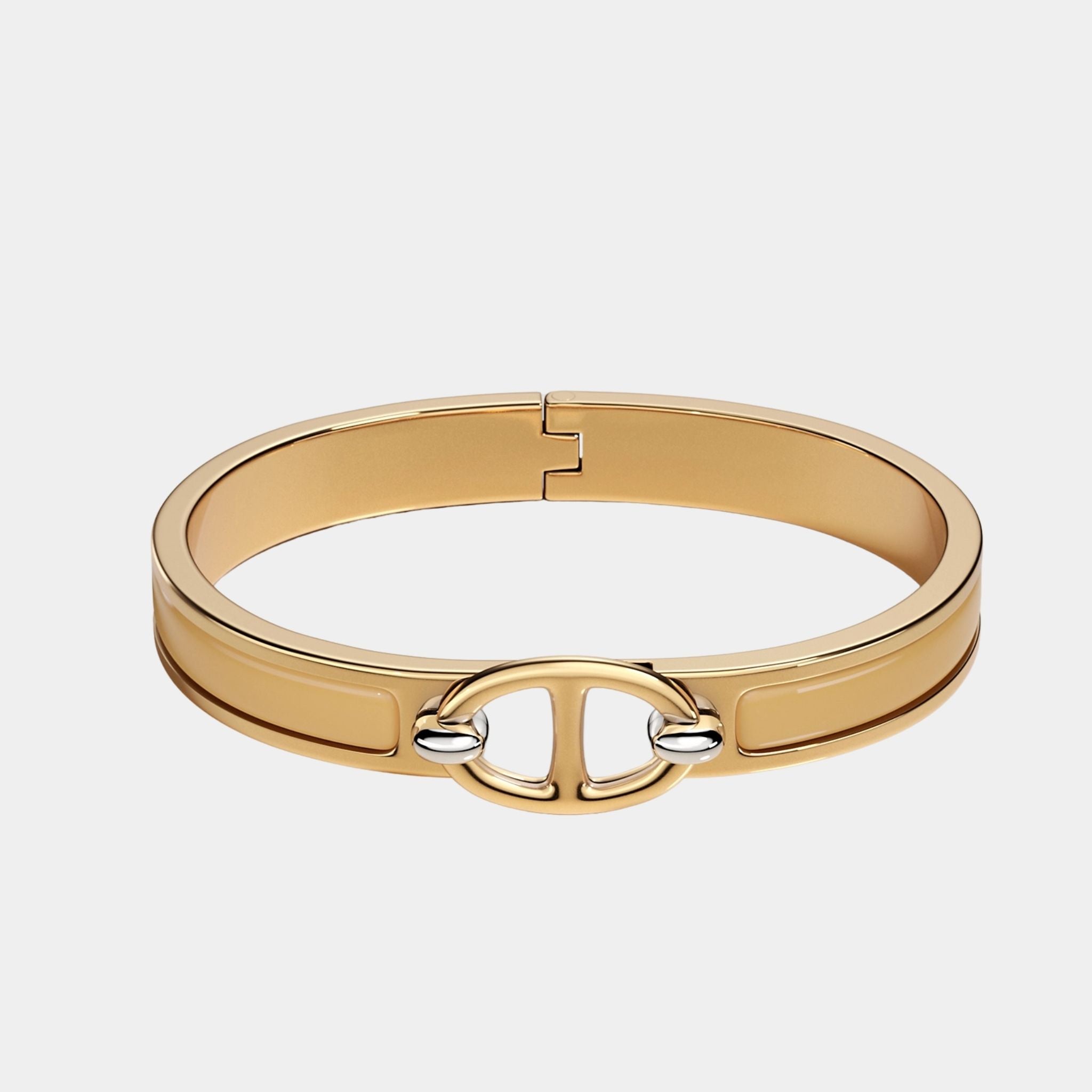 Mini Clic Chaine d'Ancre Bracelet Gold Plated