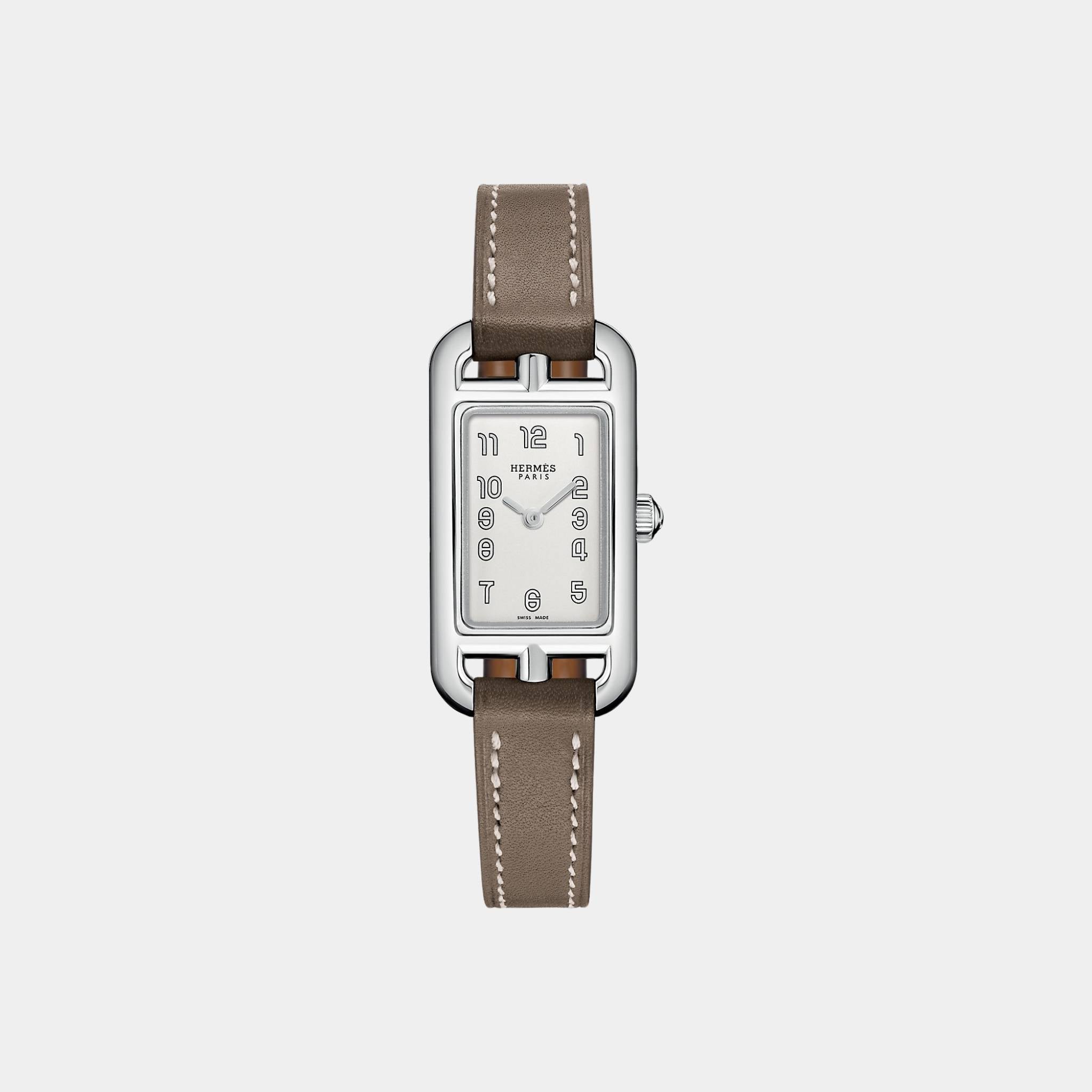 Nantucket 29 mm Watch With Etoupe Swift Calfskin Strap