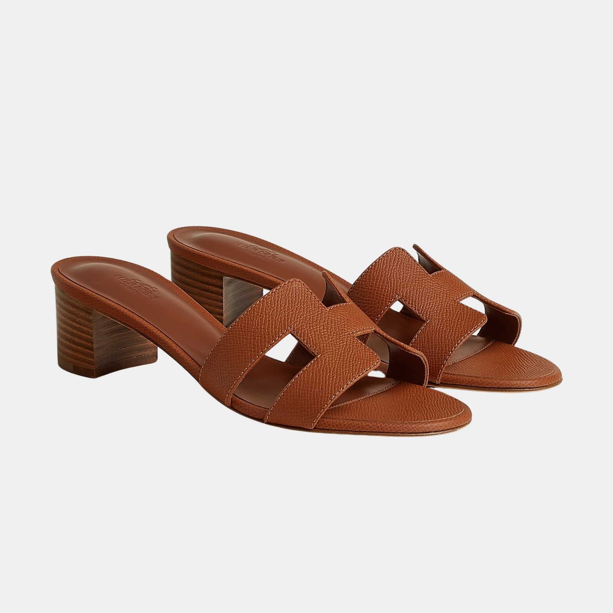 Oasis High Heel Sandals Epsom Heritage Calfskin