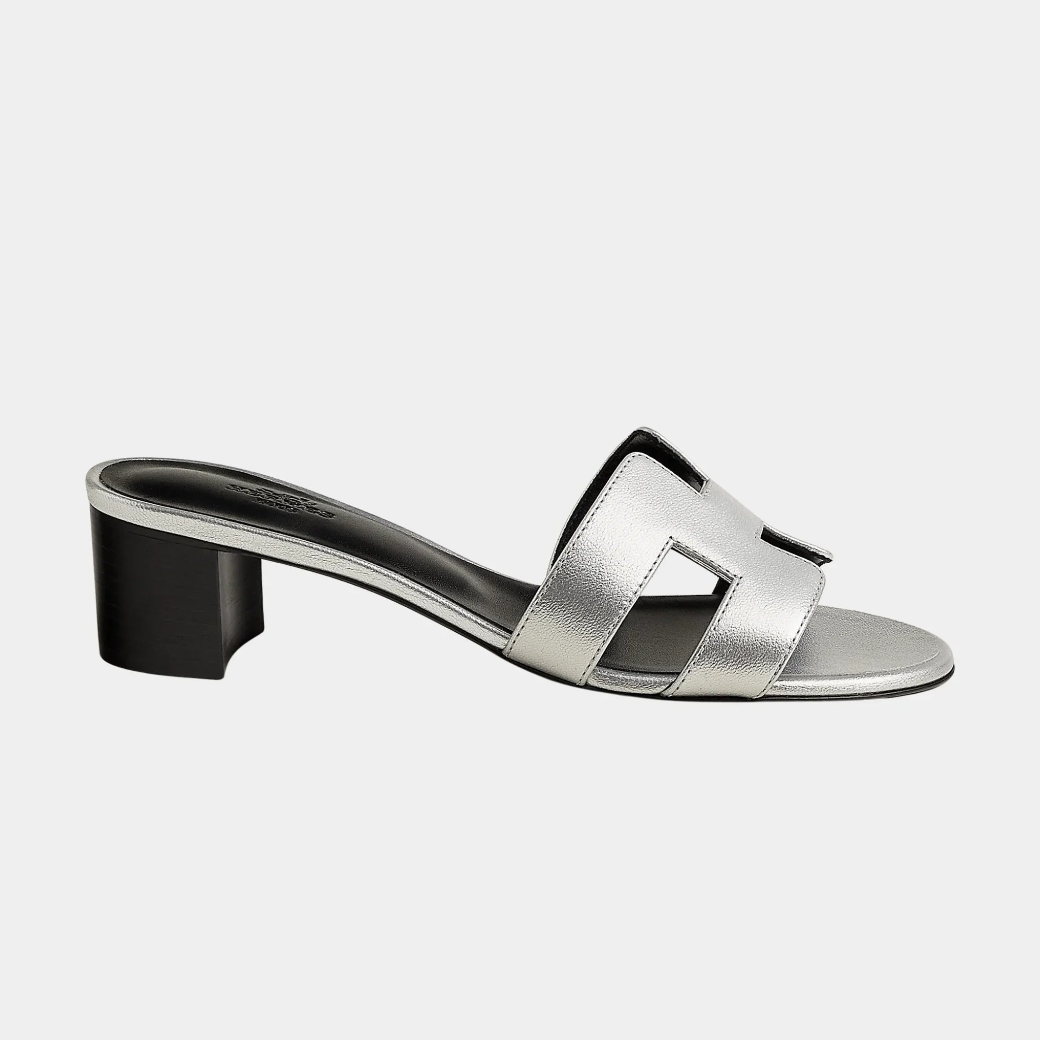 Oasis Sandal in Metallic Goatskin