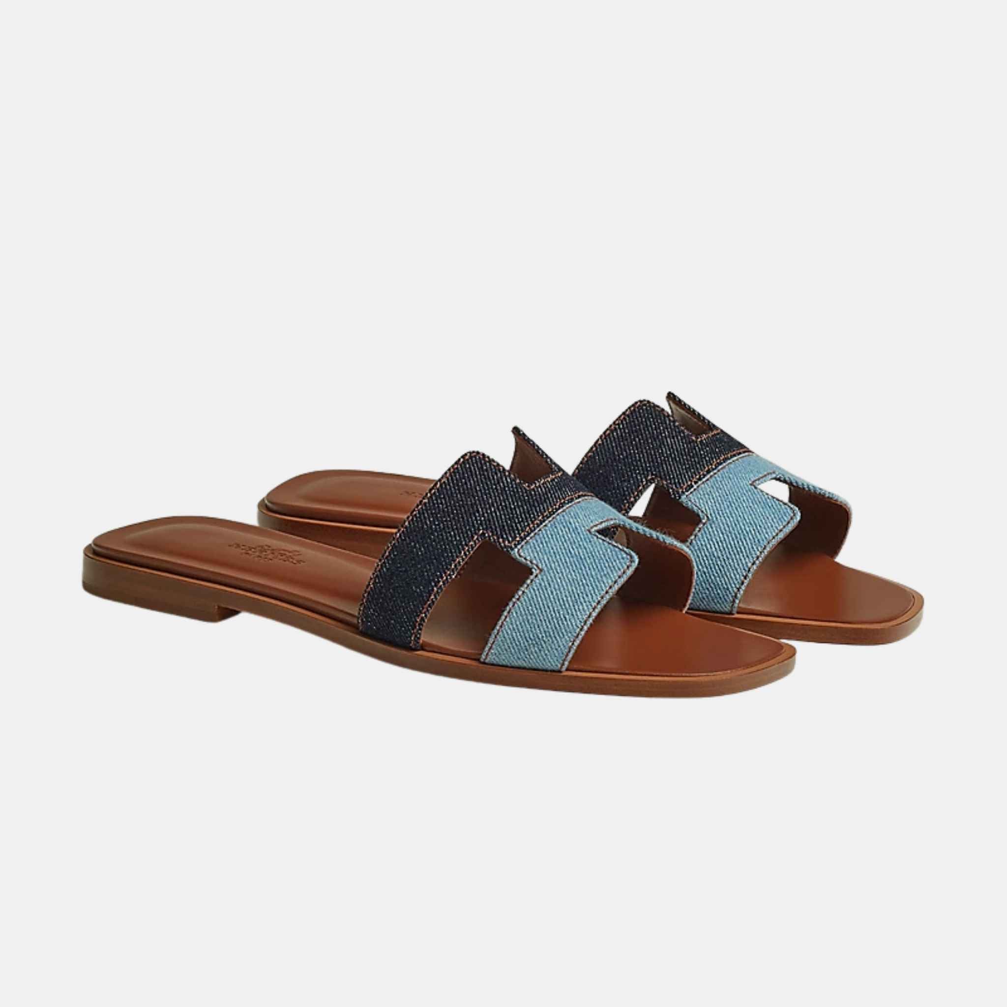 Oran Sandal in Denim