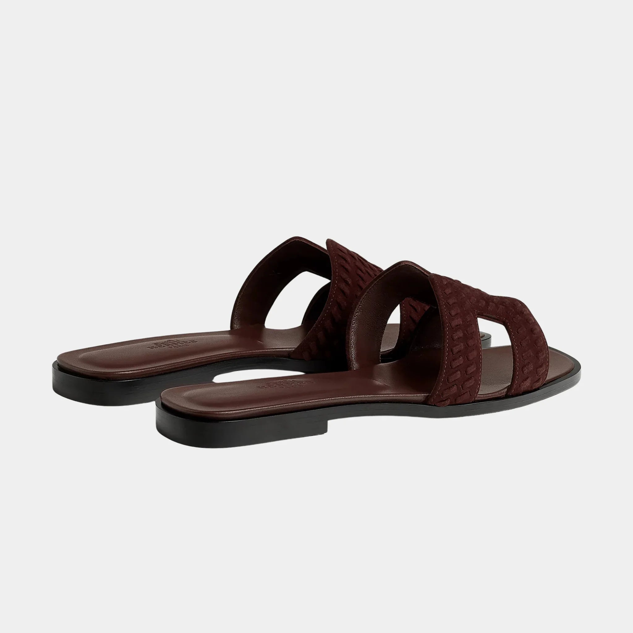 Oran Sandals in Braided Goat Suede