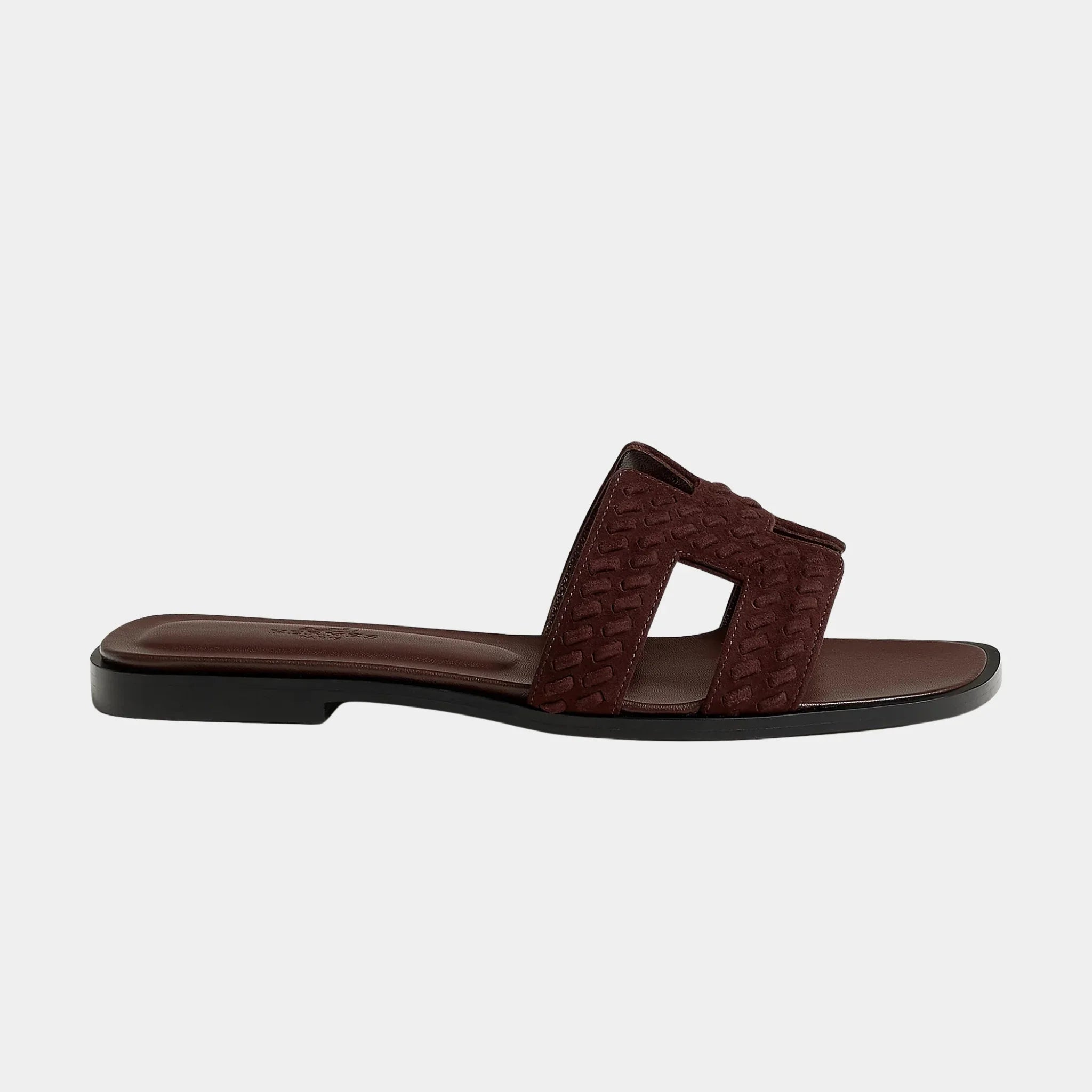 Oran Sandals in Braided Goat Suede