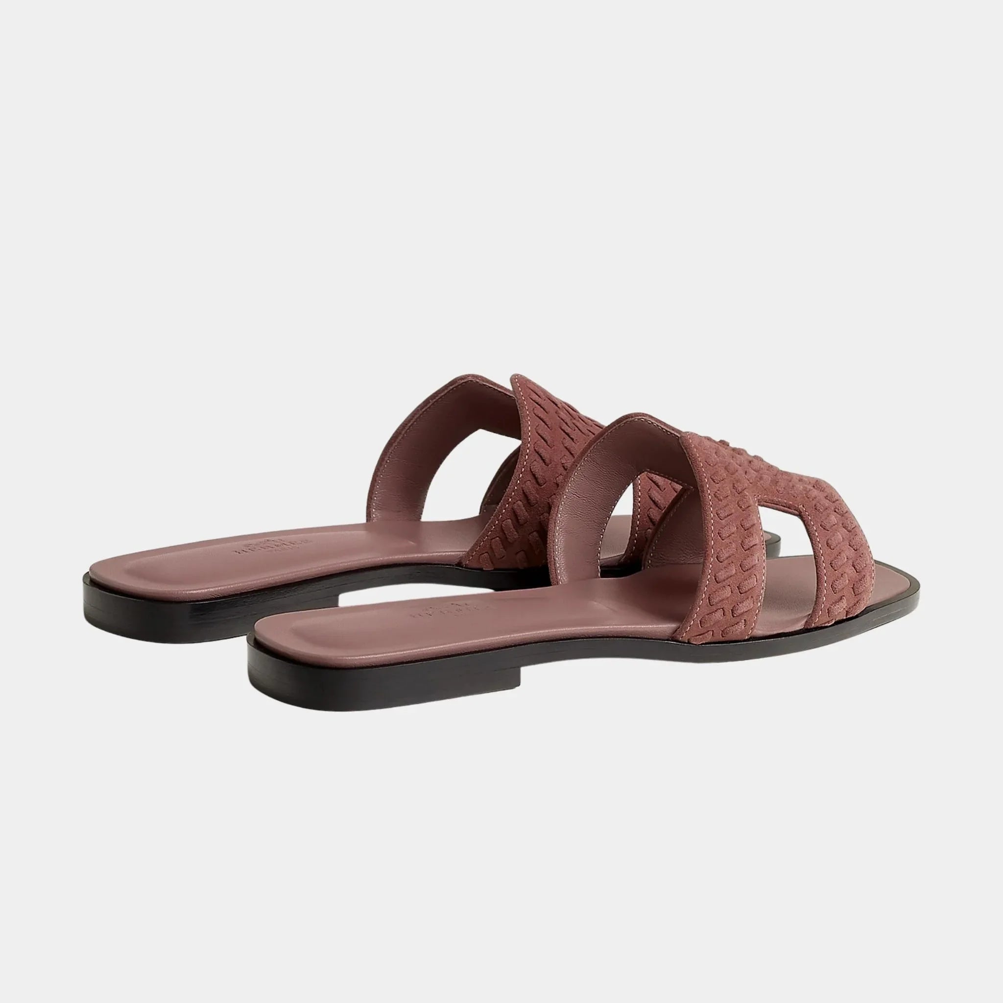 Oran Sandals in Braided Goat Suede