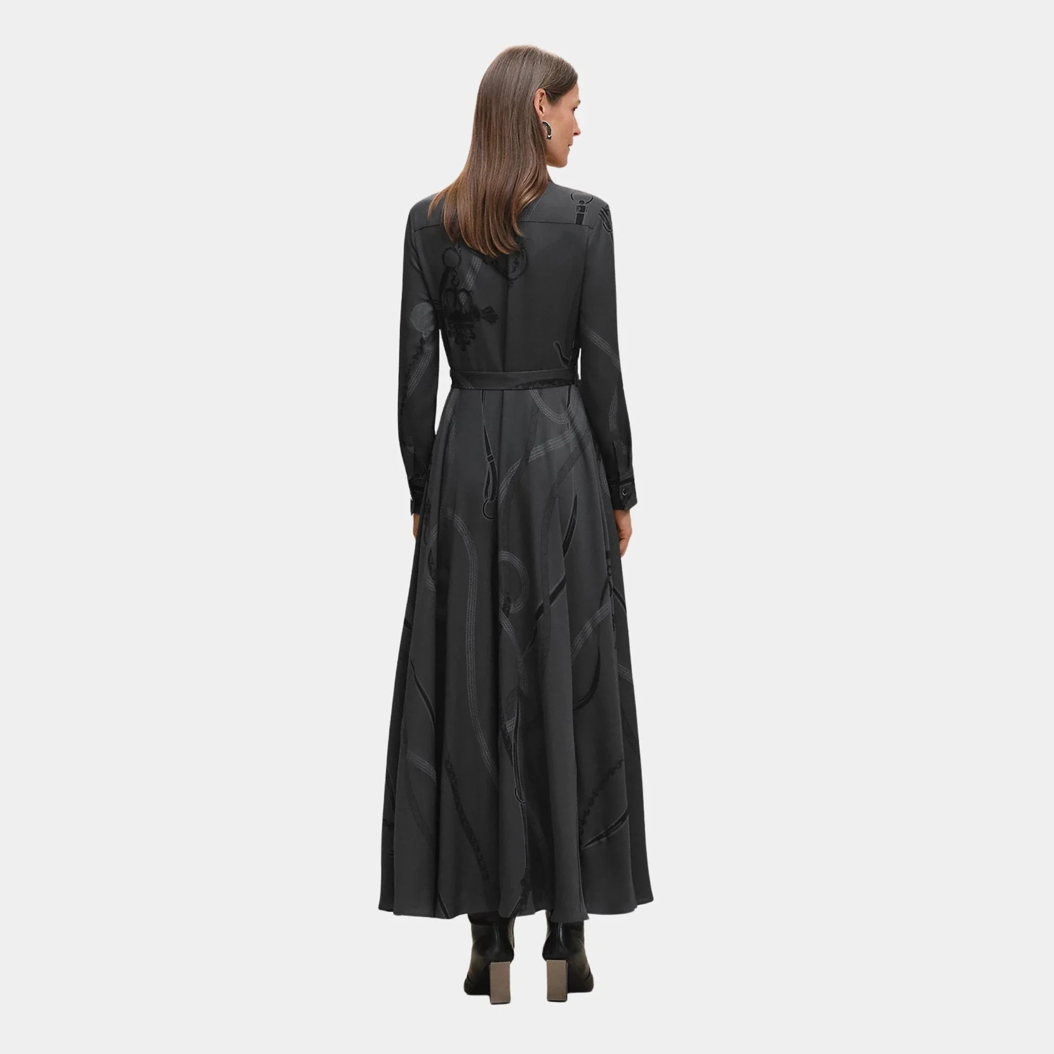 Palefroi Remix Buttoned Long Dress