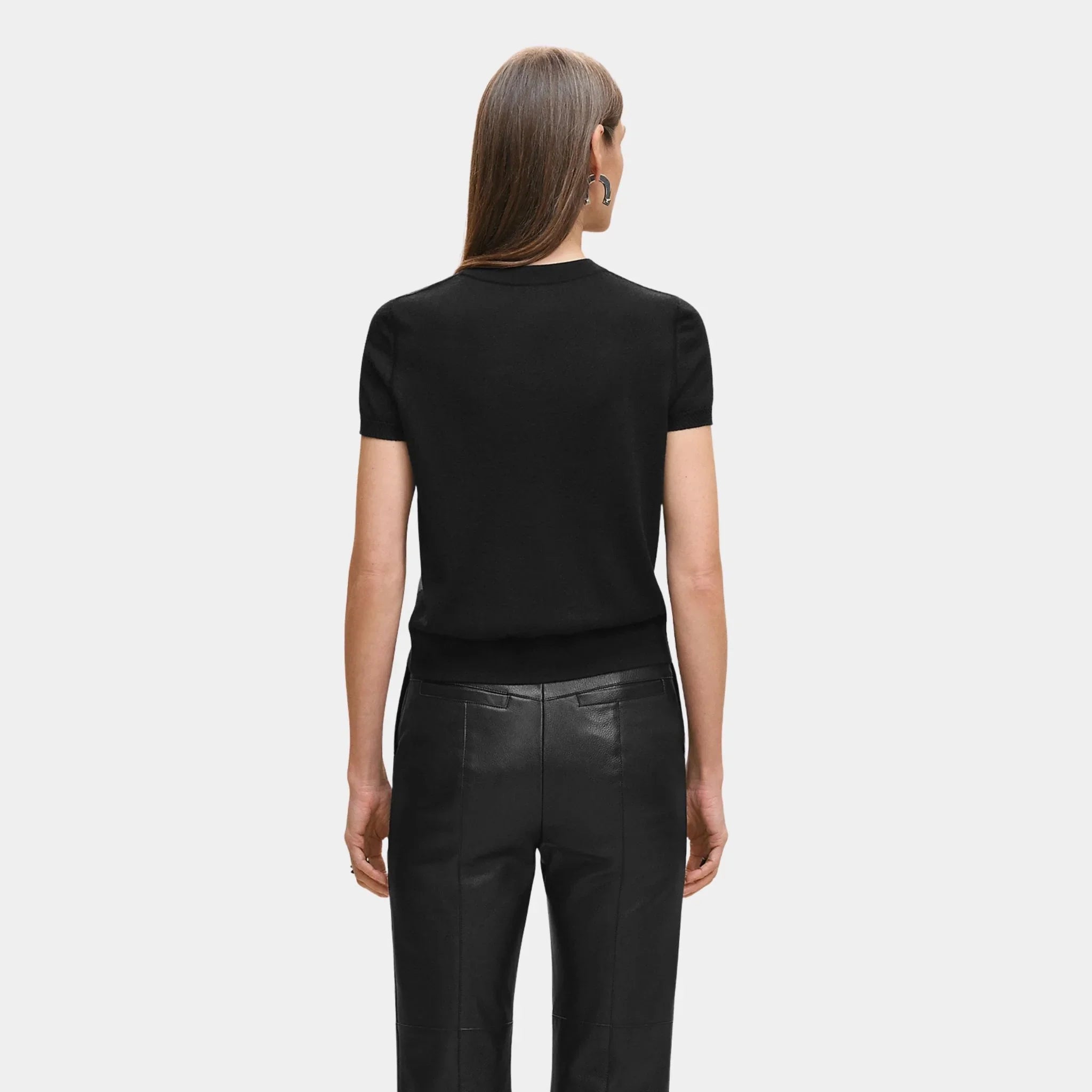 Palefroi Remix Short-sleeve Twillaine Sweater