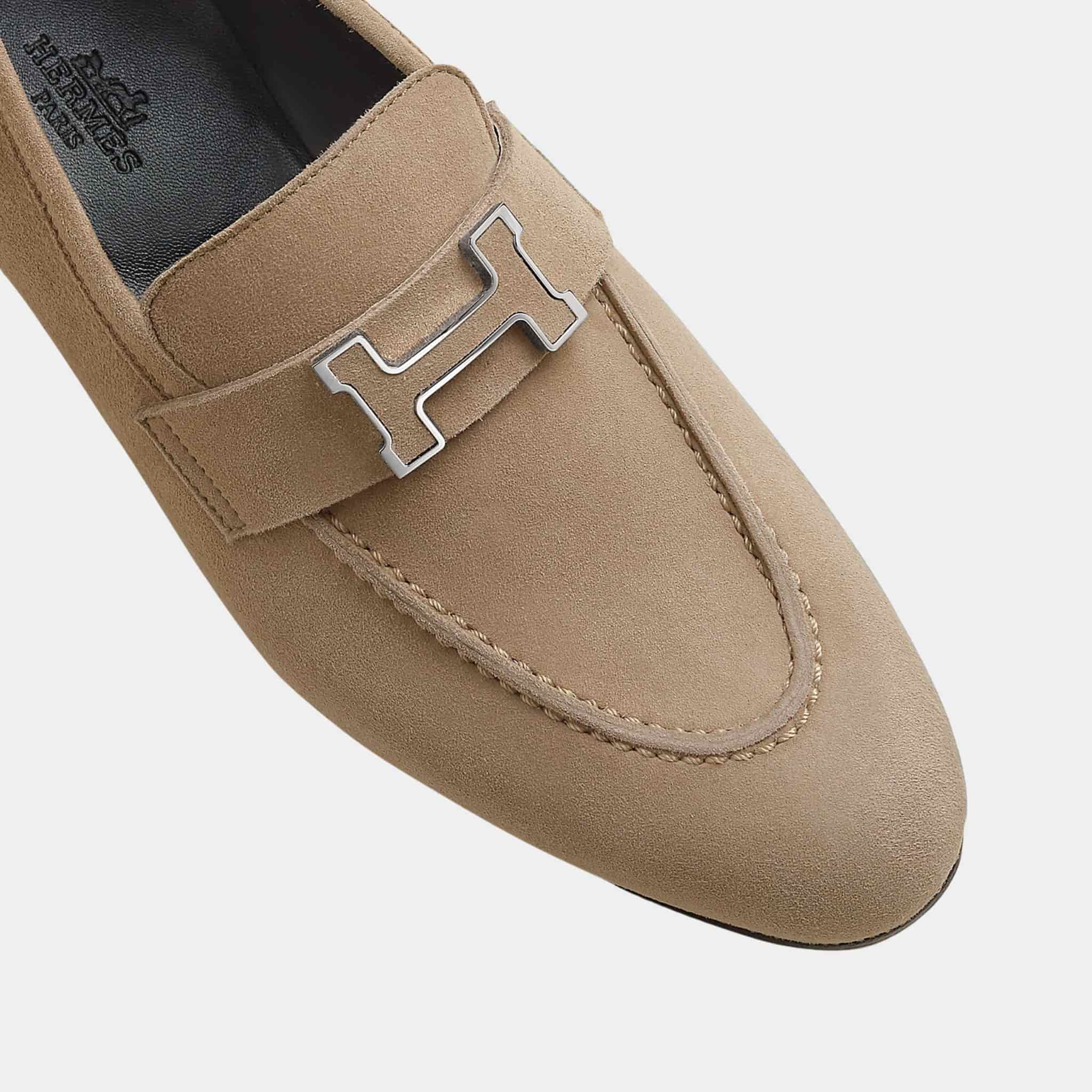 Paris Loafer in Goat Suede Women