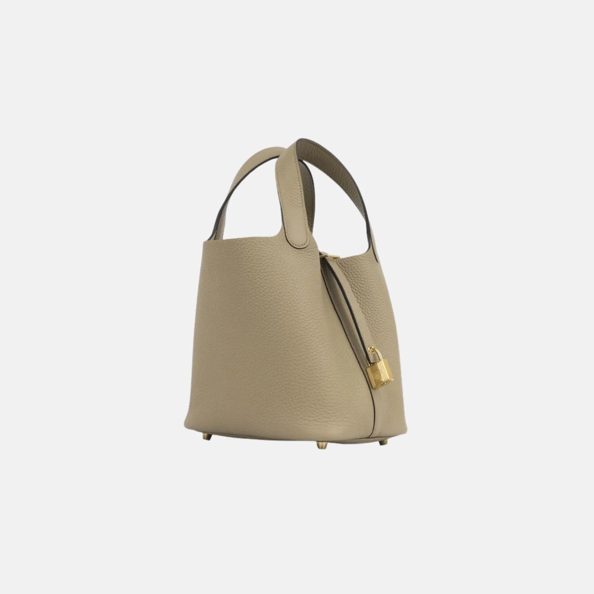 Picotin 18 Beige Marfa Clemence GHW