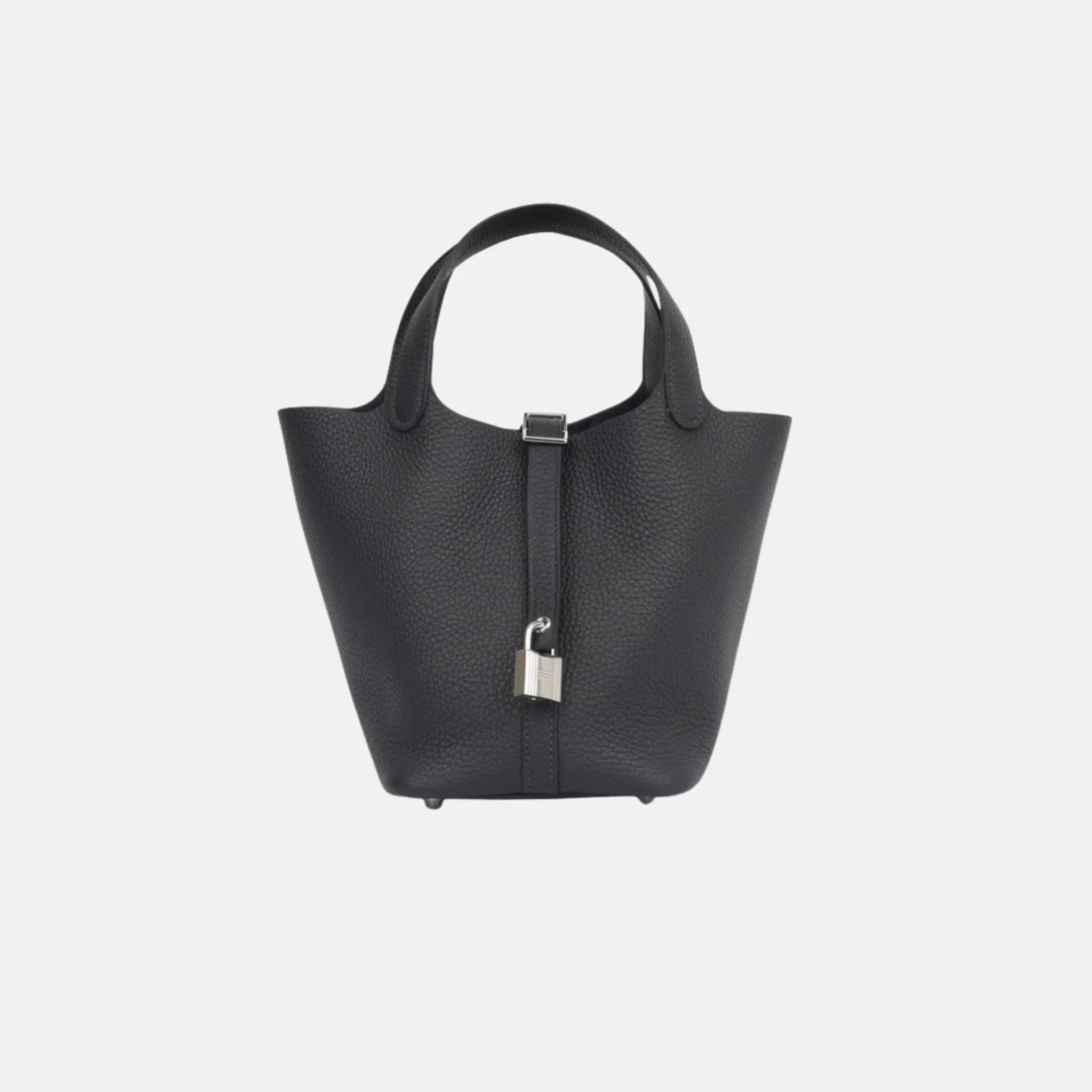 Picotin 18 Caban Deep Navy Clemence PHW