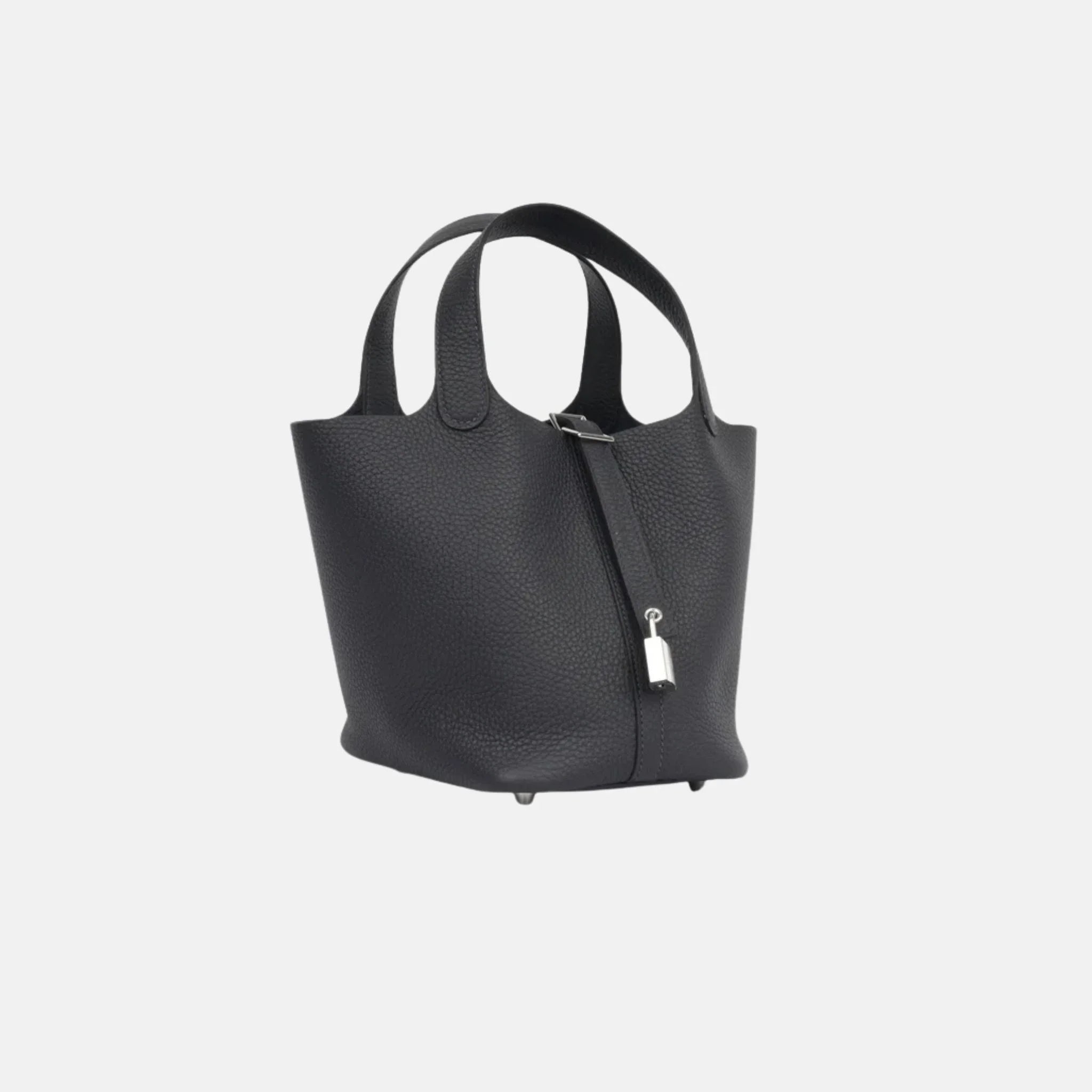 Picotin 18 Caban Deep Navy Clemence PHW