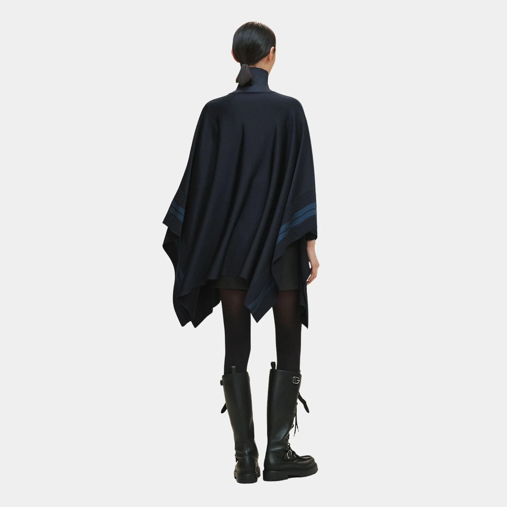 Two-tone Poncho