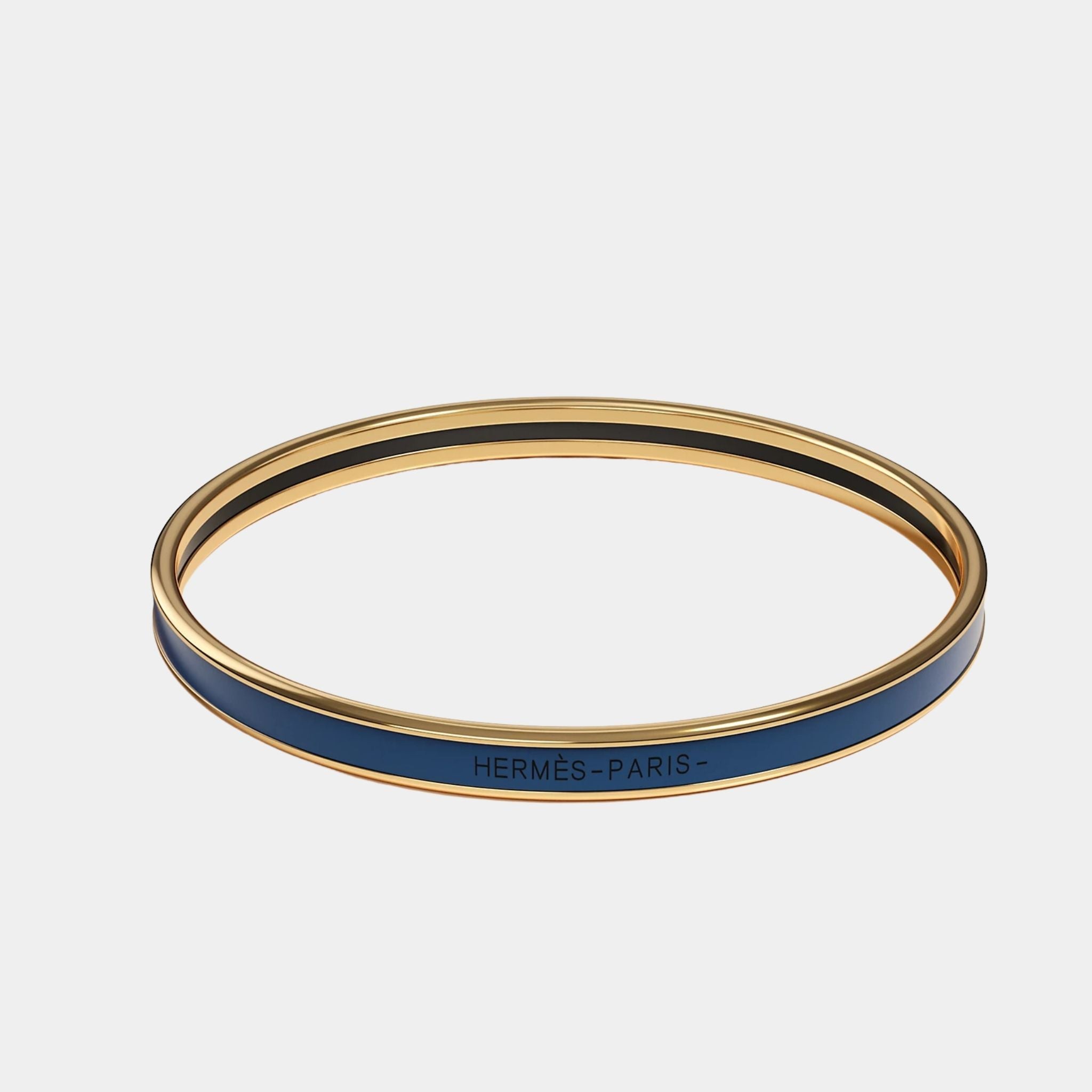 Uni Bangle in Enamel Gold Plated