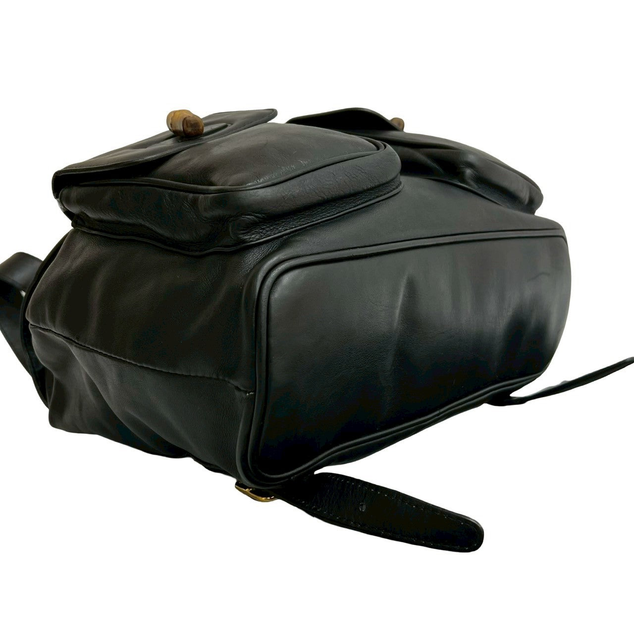 Gucci Bamboo Leather Backpack