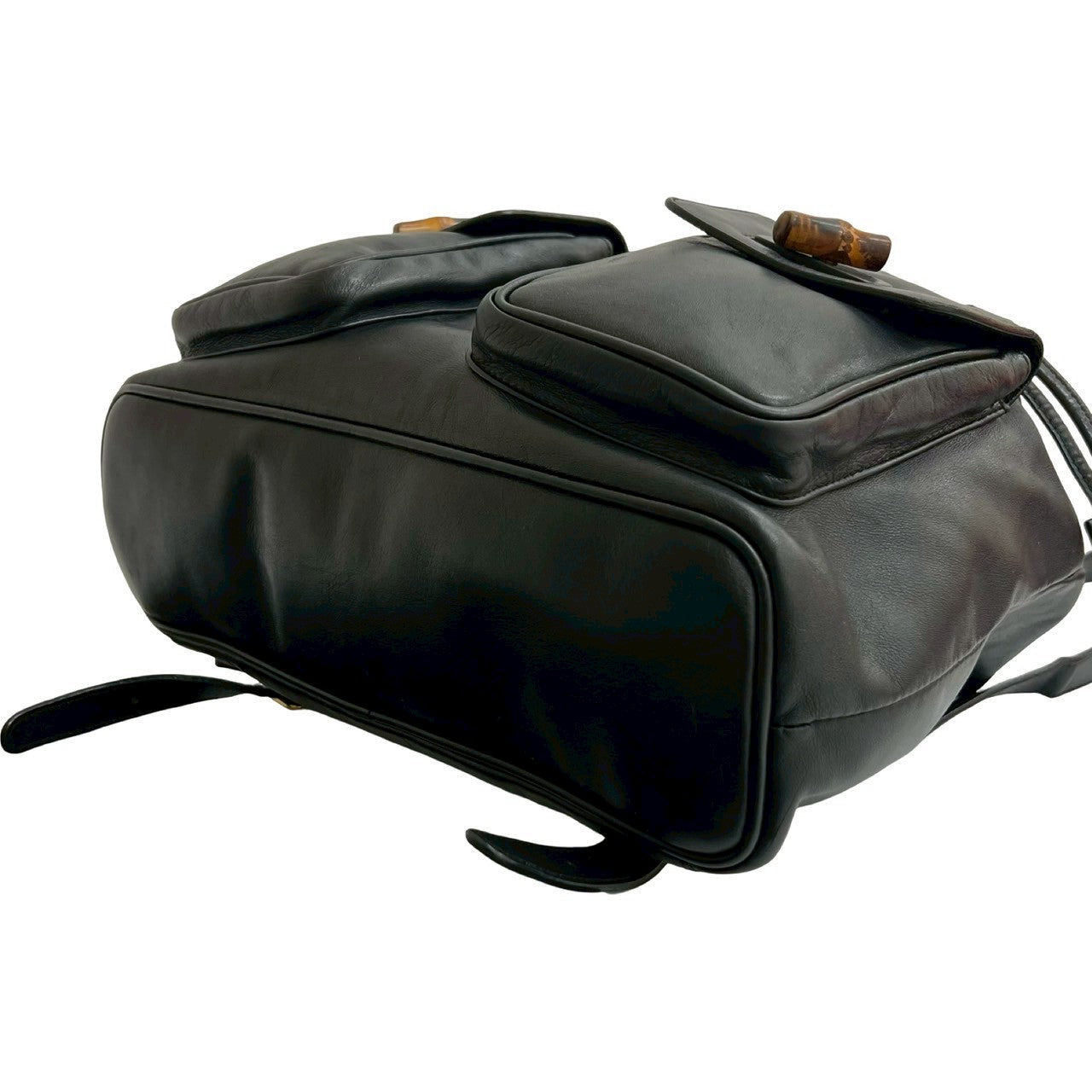 Gucci Bamboo Leather Backpack