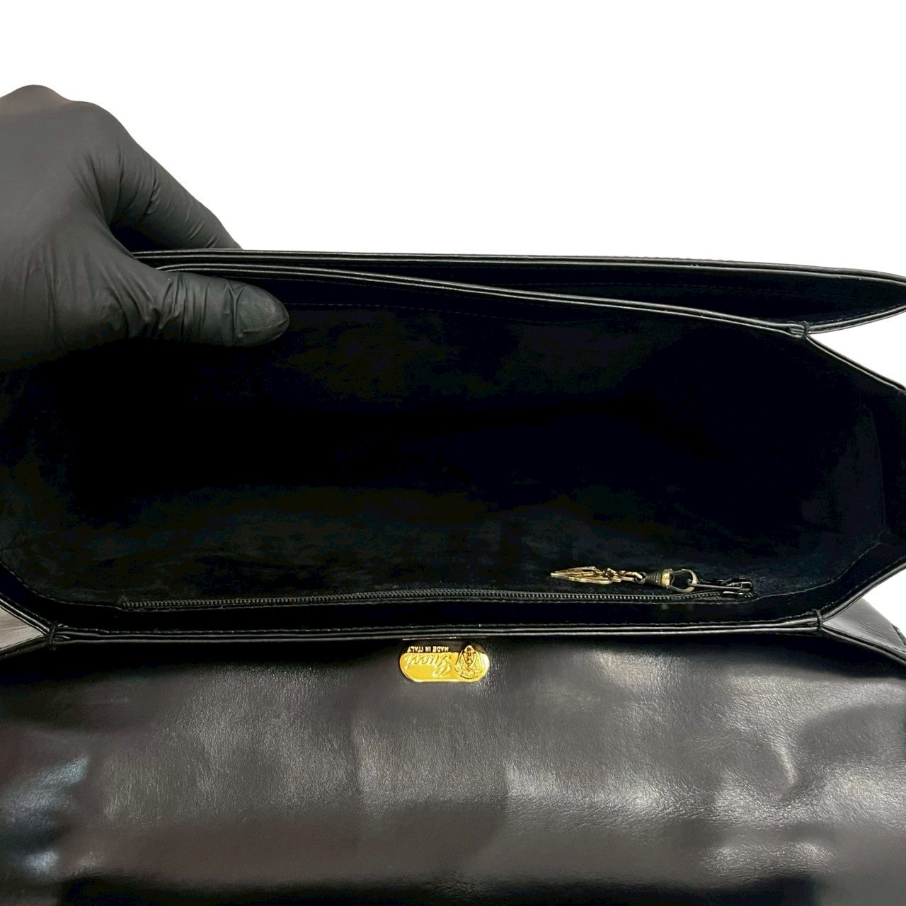 Gucci Bamboo Leather Handbag