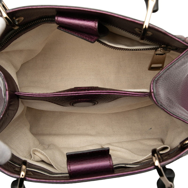 Gucci Bamboo Shopper Leather 2way Bag