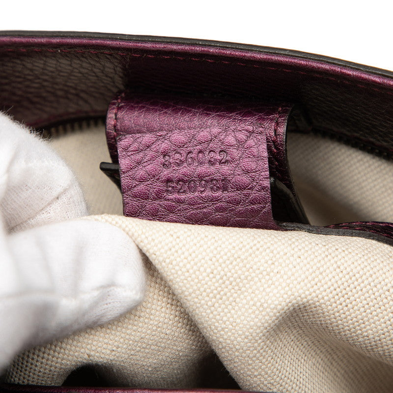 Gucci Bamboo Shopper Leather 2way Bag