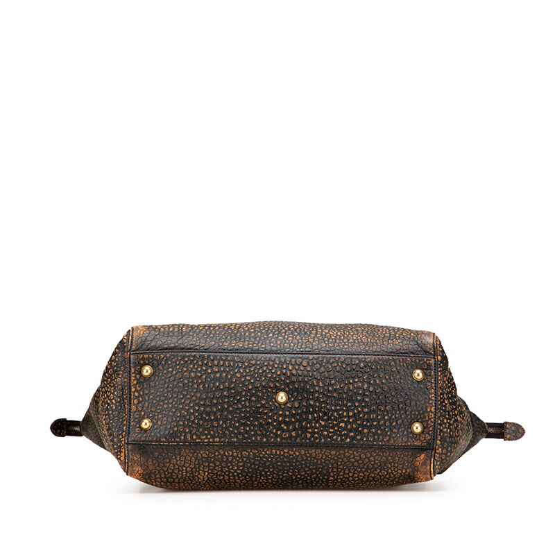 Gucci 303891 Leather Boston Bag