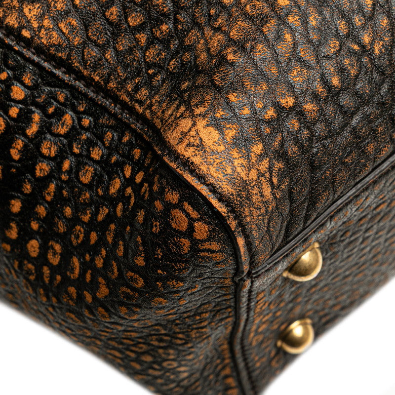 Gucci 303891 Leather Boston Bag