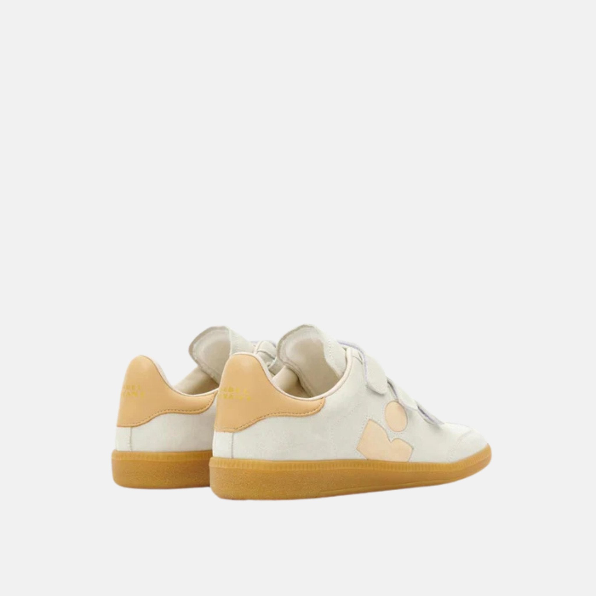 Beth Sneakers In Suede Calfskin With Velcro Straps