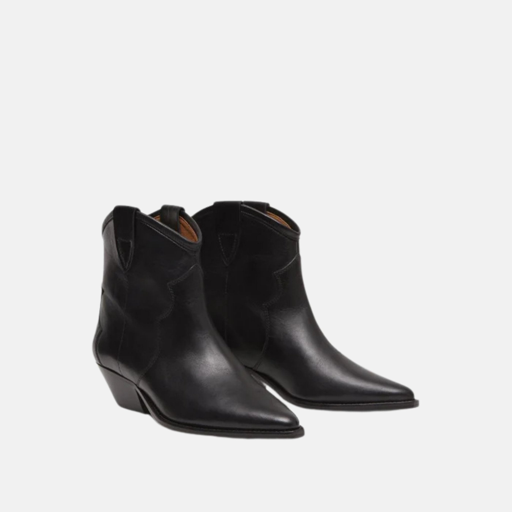 Dewina Cowboy Boots In Calfskin Leather