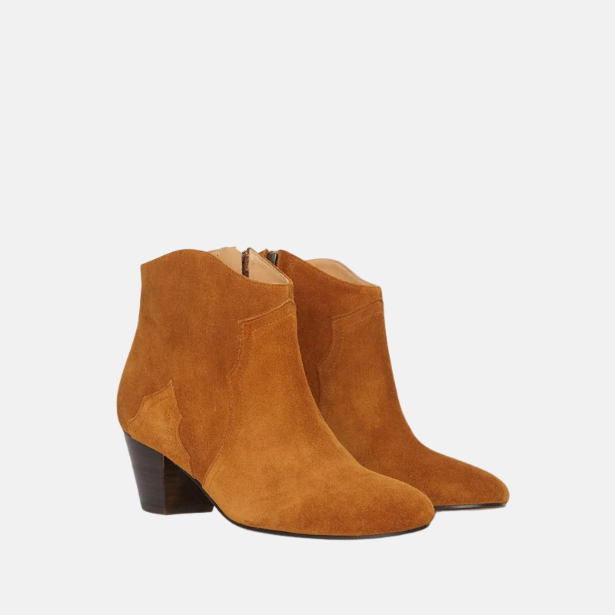 Dicker Boots In Suede Leather