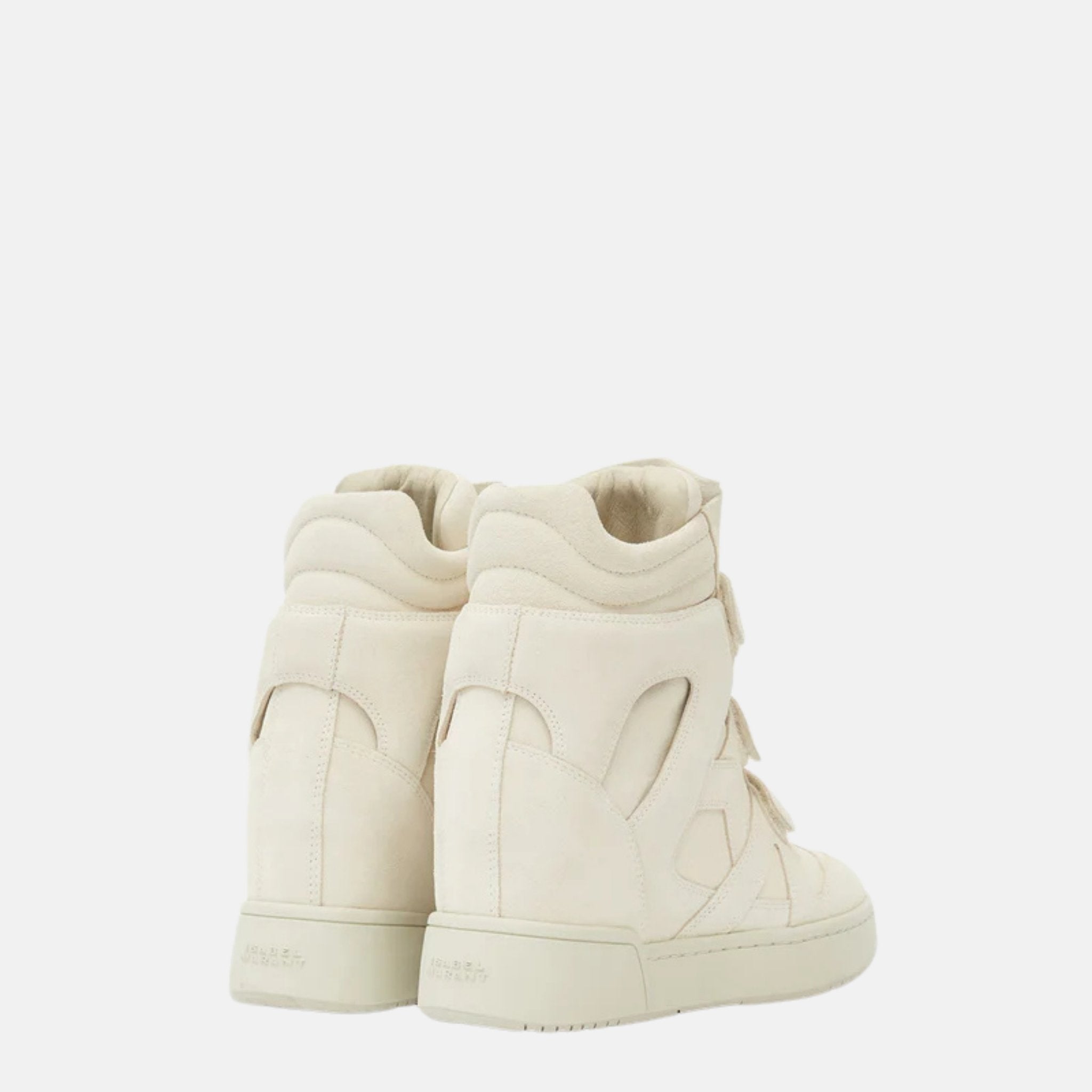 IM3 High Top Wedge Sneakers In Leather