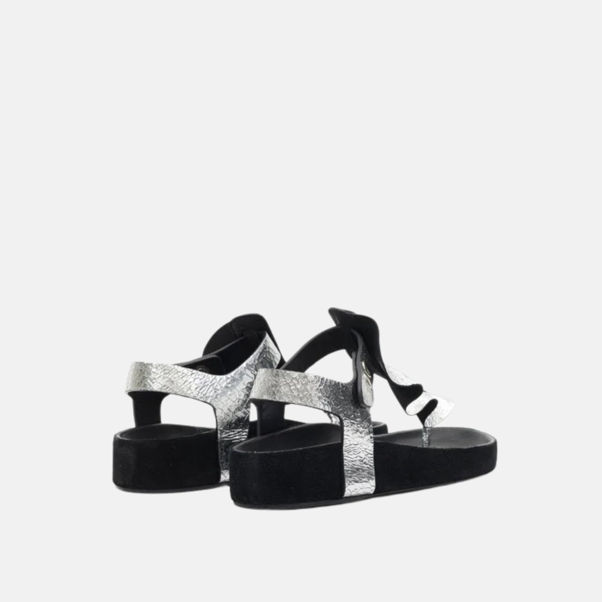Isela Flat Leather Sandals