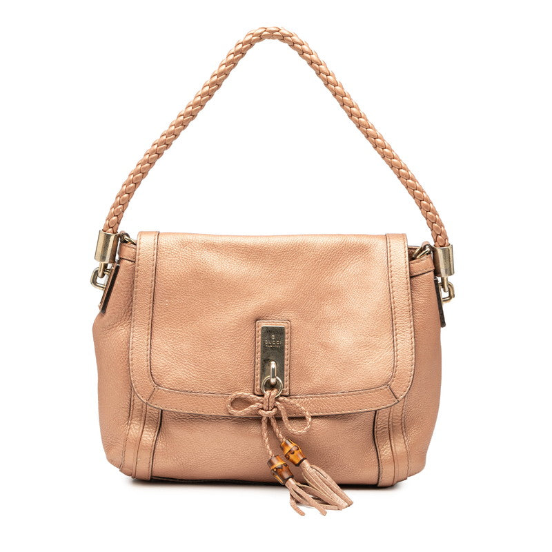 Gucci Bella Leather Shoulder Bag