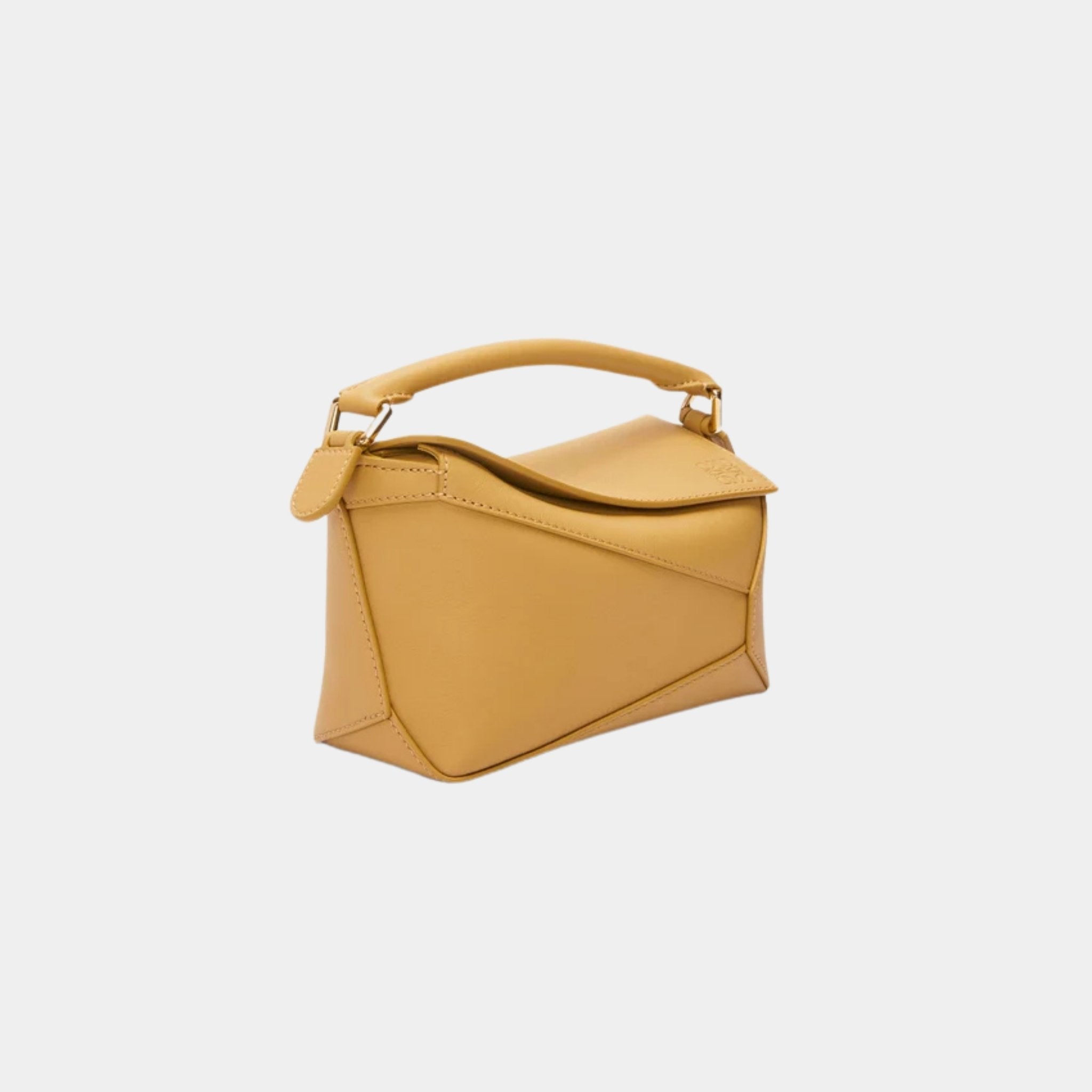 Mini Puzzle Edge Bag Classic Calf Leather