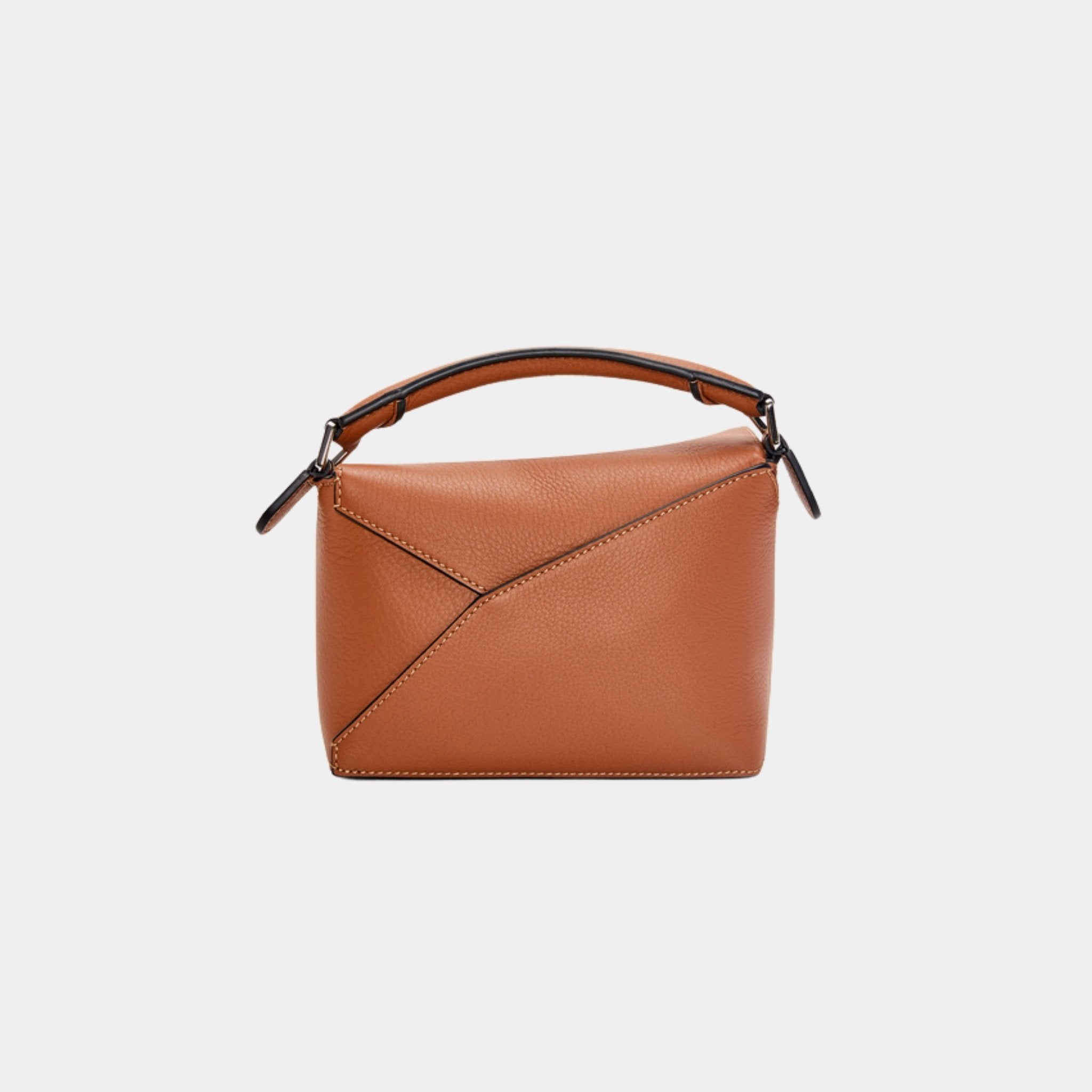 Mini Puzzle Edge Bag Classic Calf Leather