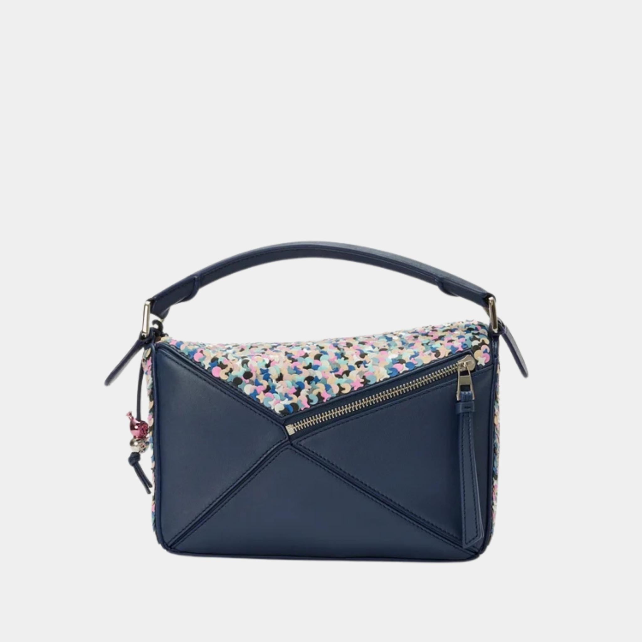 Puzzle 10 Confetti Bag in Classic Calfskin