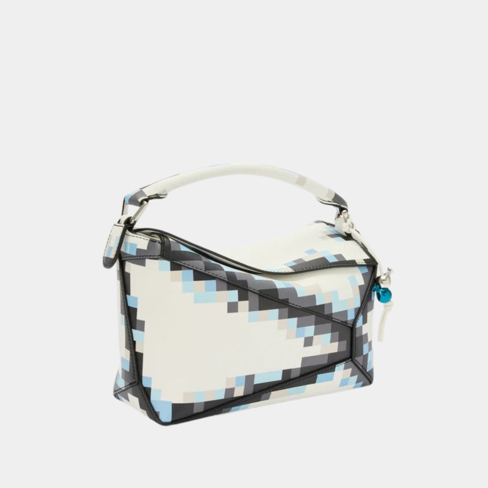 Puzzle 10 Pixel Re-edition Bag in Nappa Calfskin