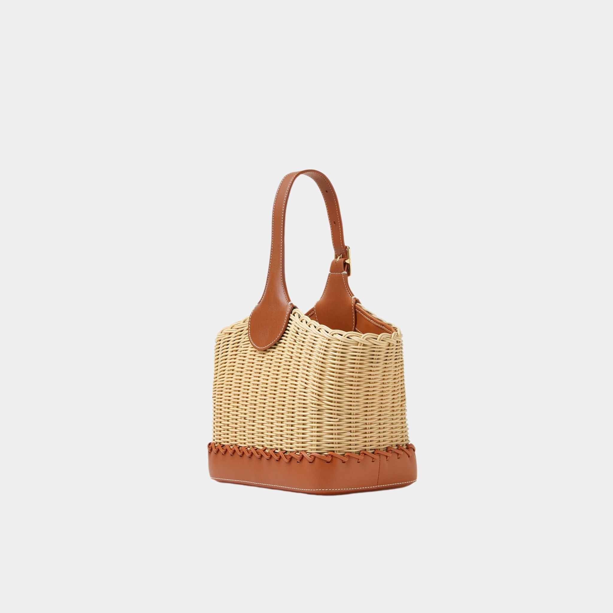 Bobbin Bucket Bag Wicker
