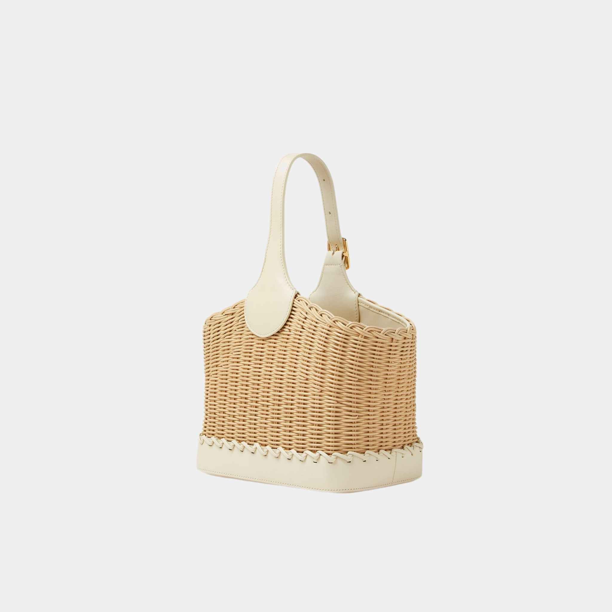 Bobbin Bucket Bag Wicker