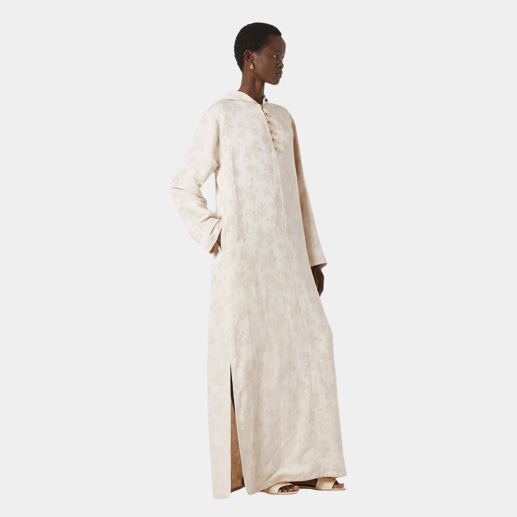 Cleo Dress Linen Silk