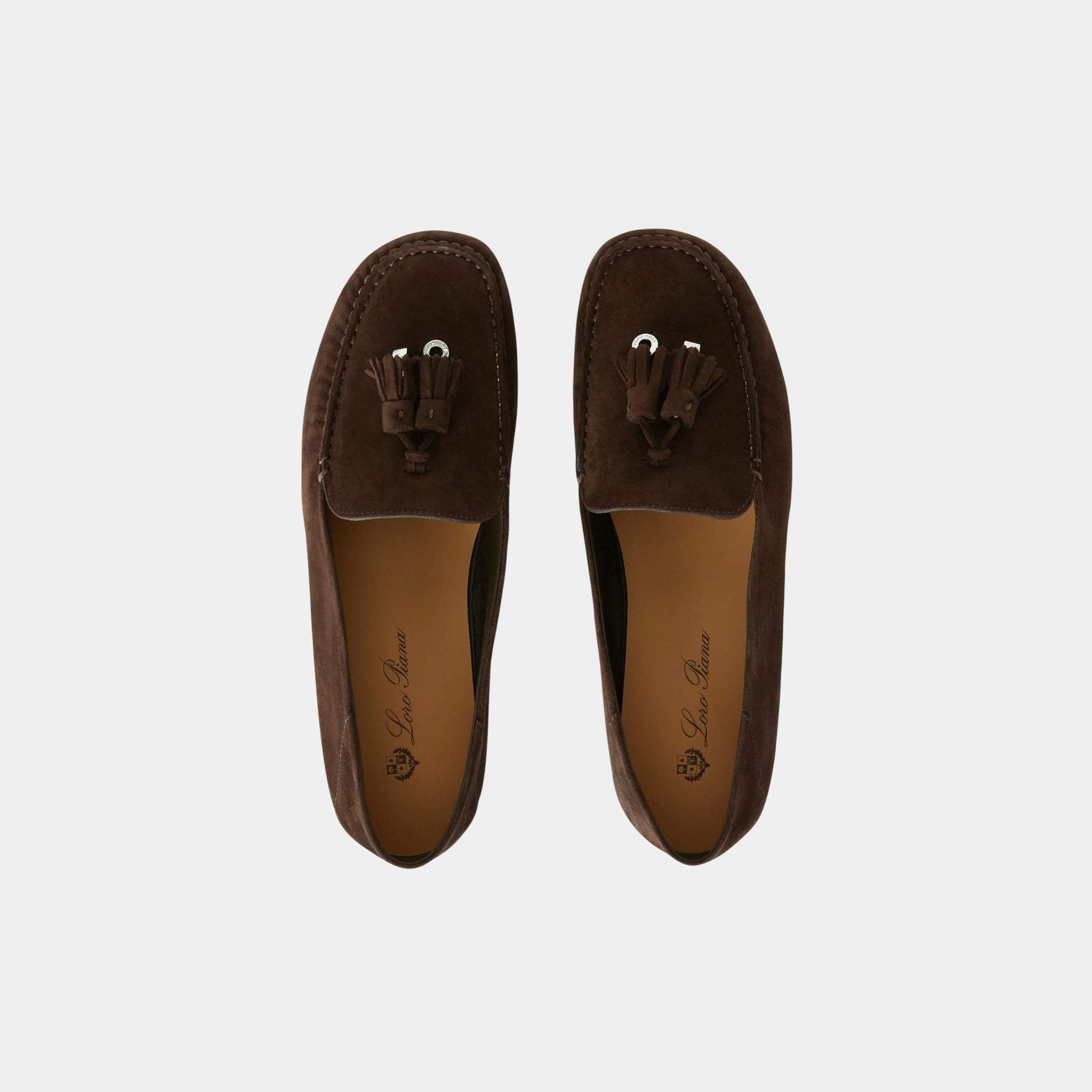 Dot Sole Walk Loafer Suede Goatskin