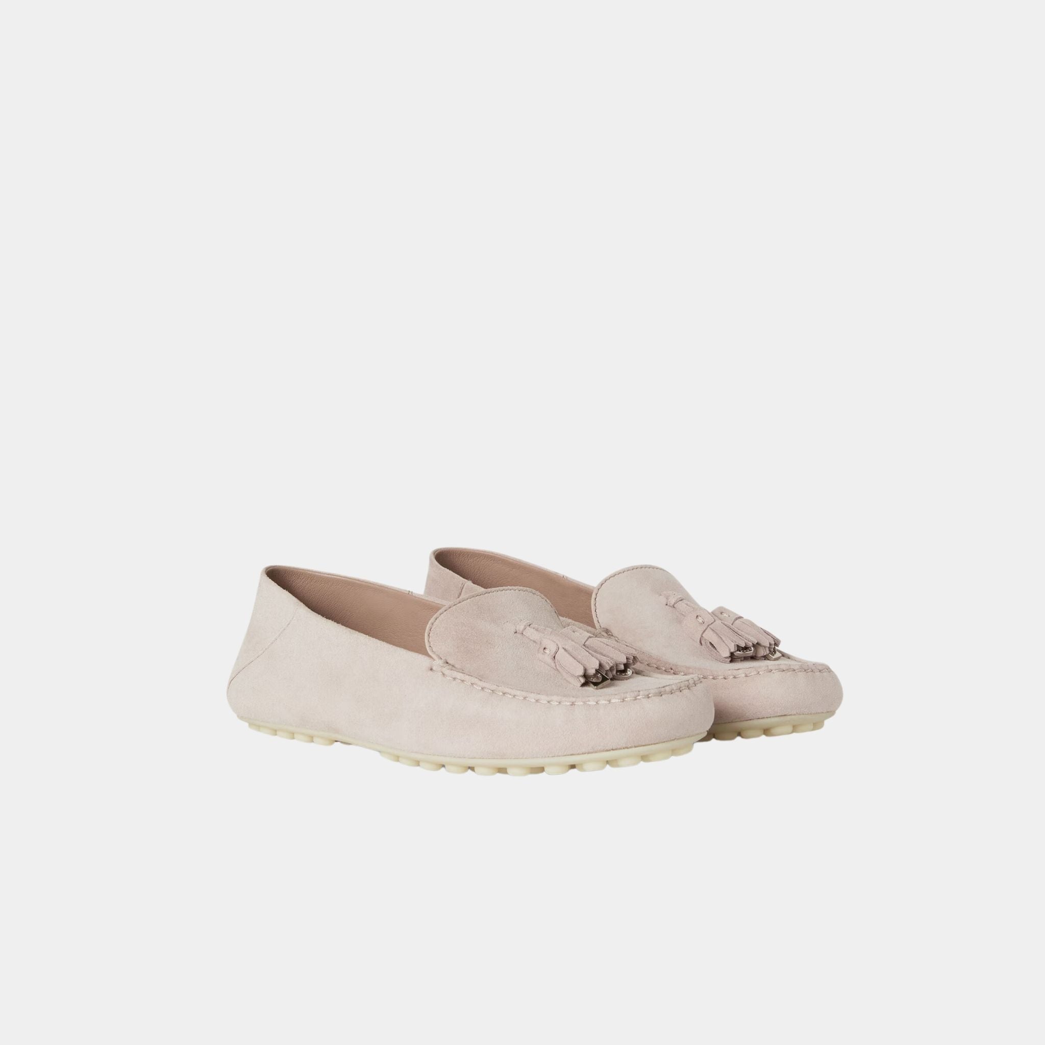 Dot Sole Walk Loafer Suede Goatskin