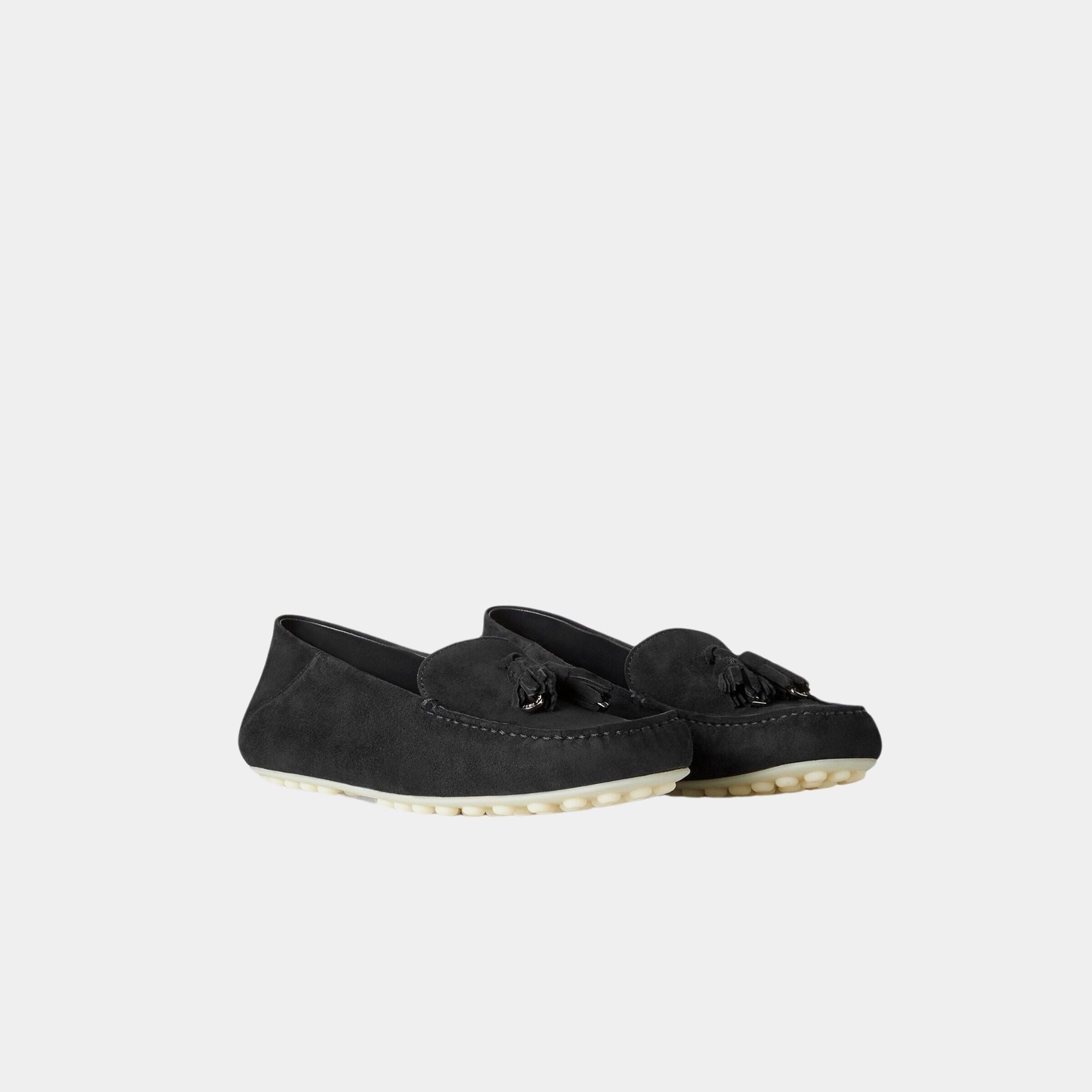 Dot Sole Walk Suede Goatskin Loafer