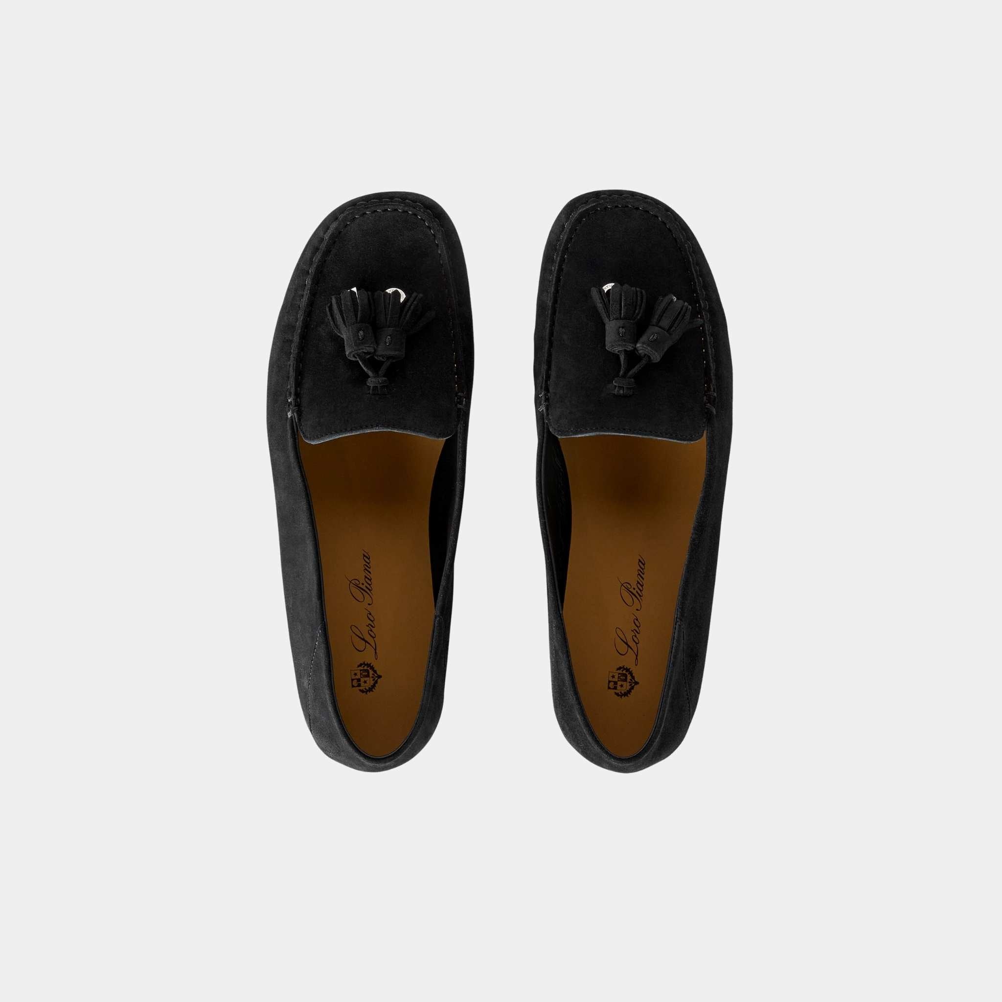 Dot Sole Walk Suede Goatskin Loafer