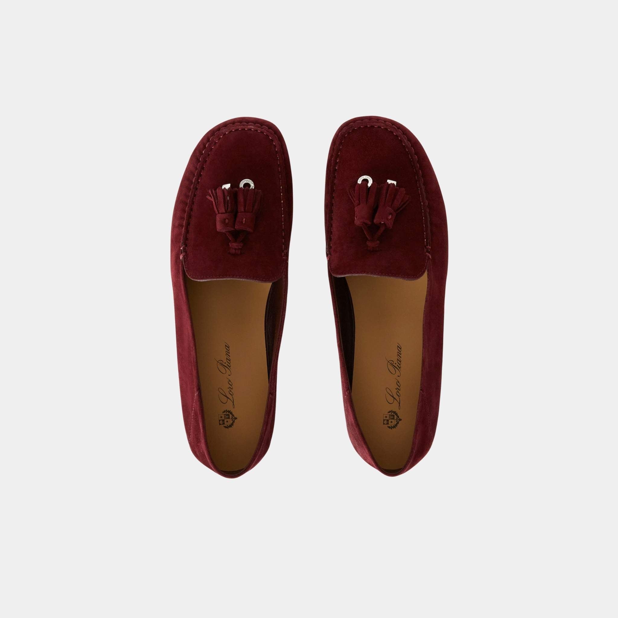 Dot Sole Walk Suede Goatskin Loafer