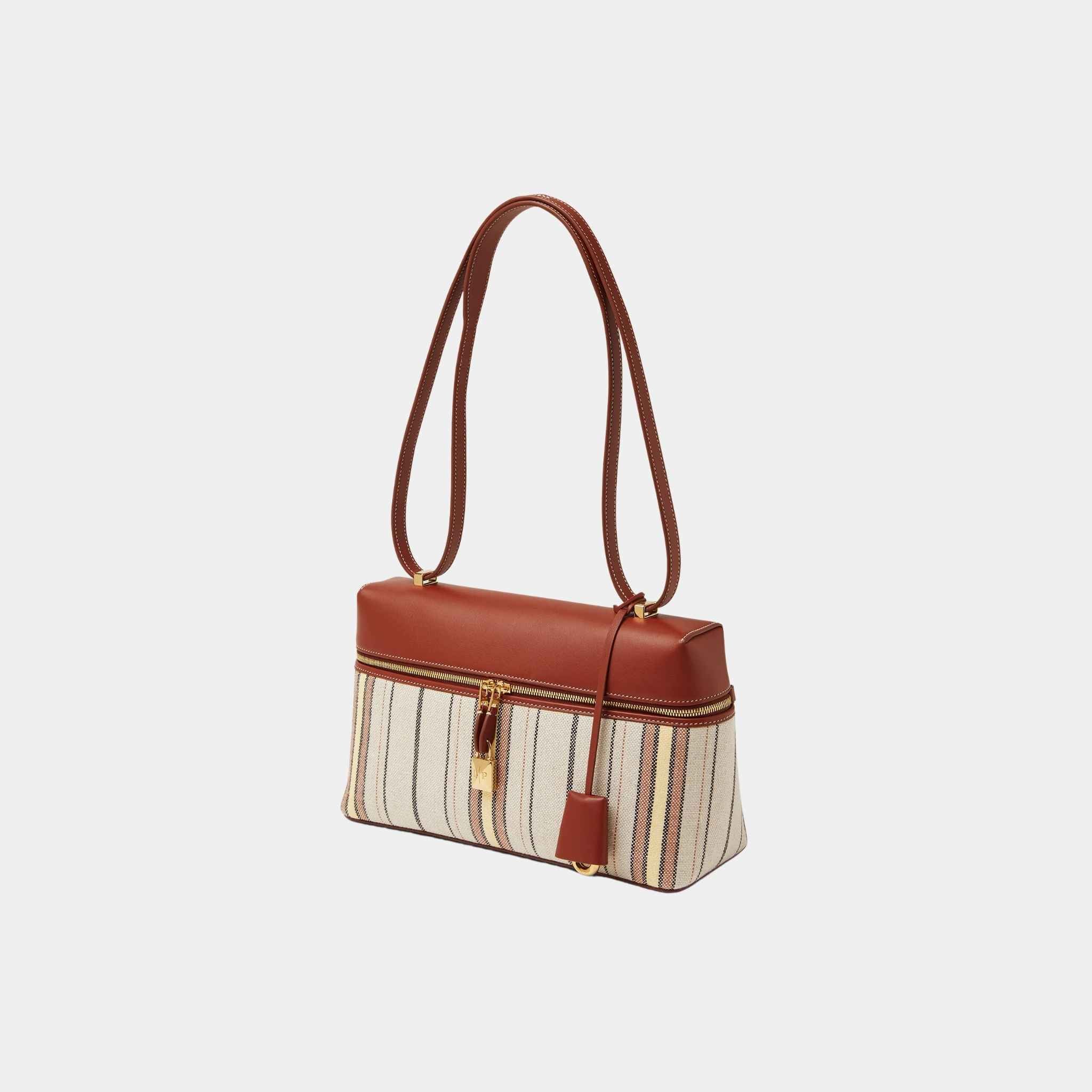 Extra Bag L27 Linen-Calfskin