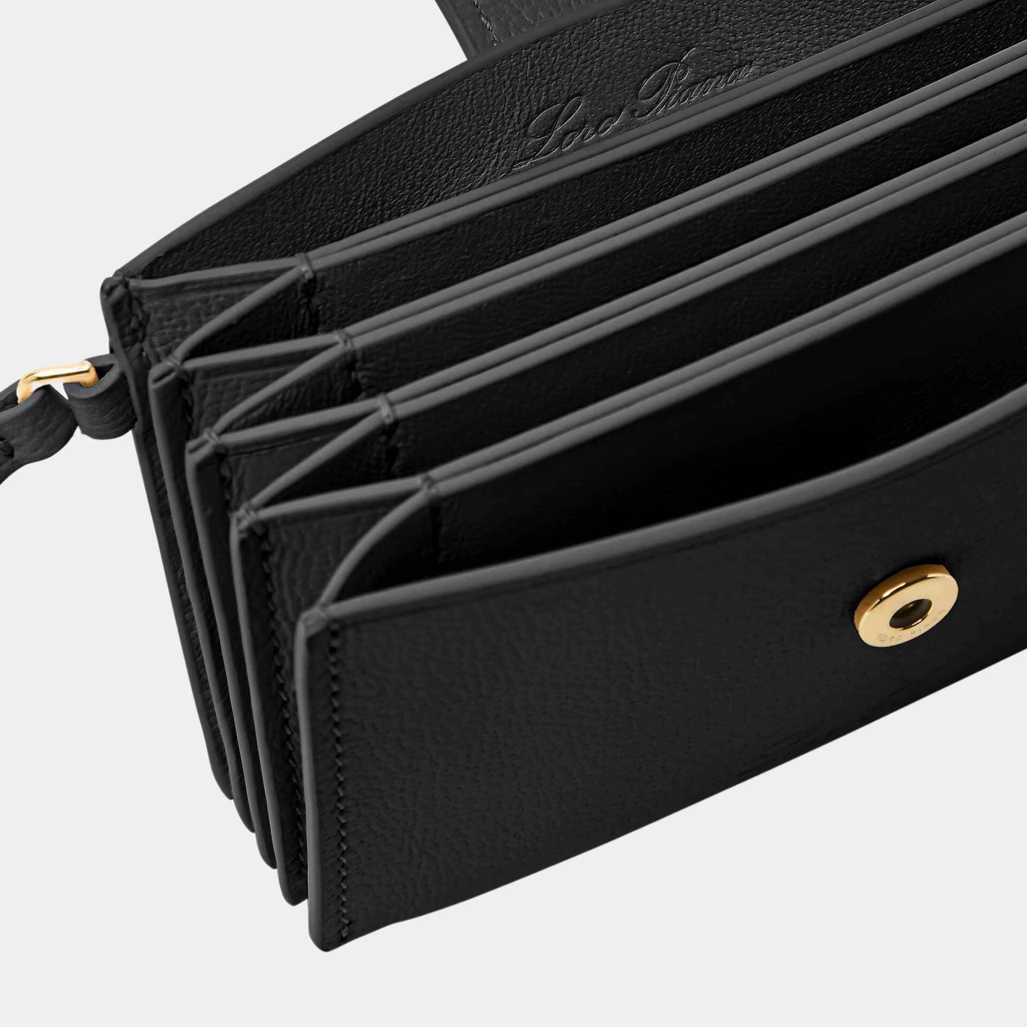 Extra Cardholder Calfskin With Snap Button Closure