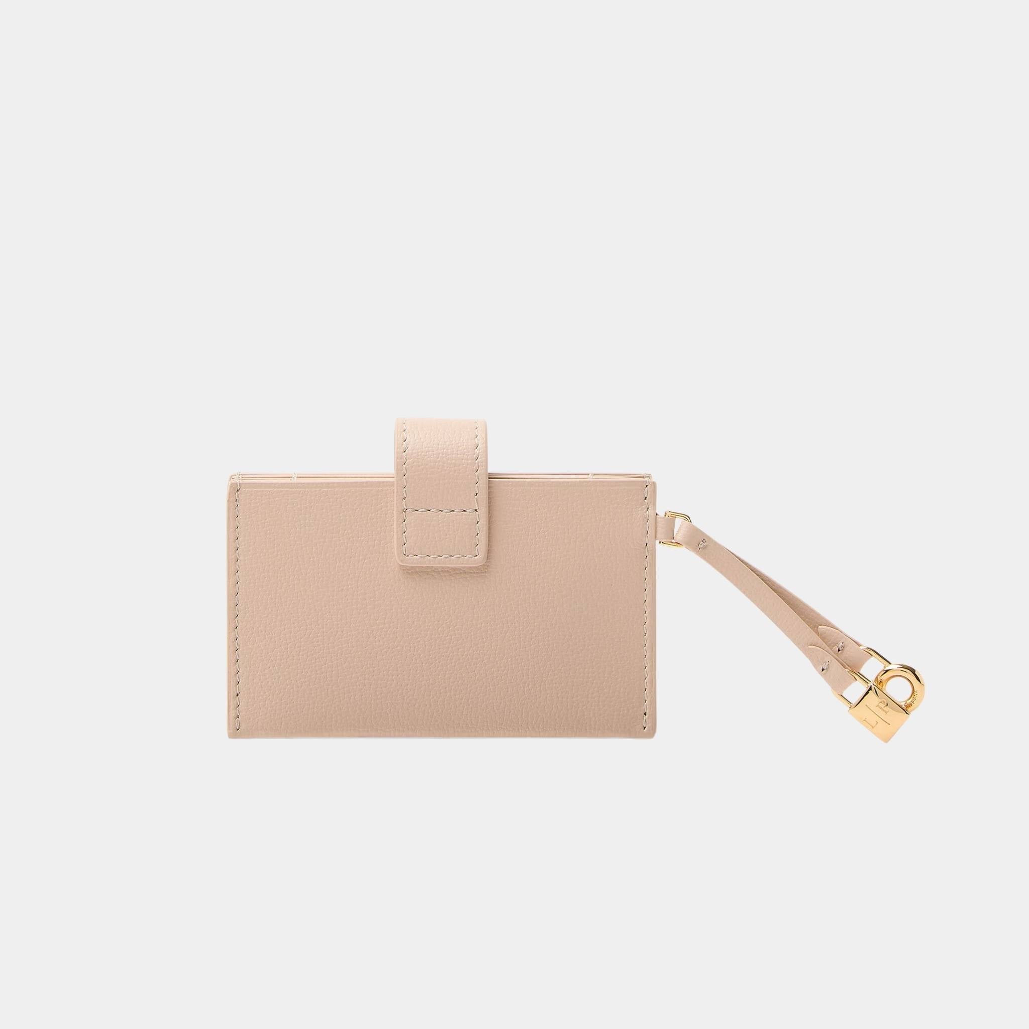 Extra Cardholder Calfskin With Snap Button Closure