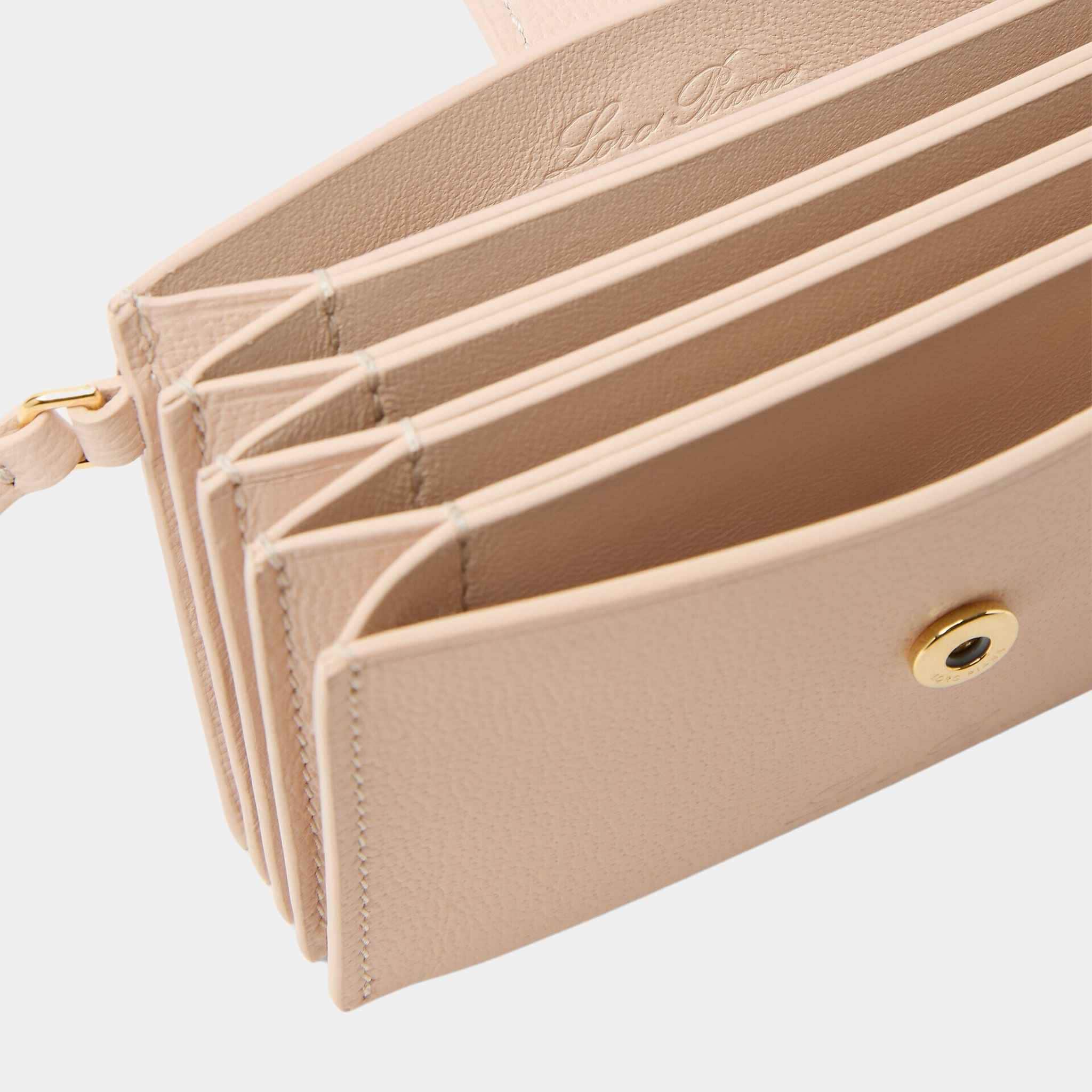 Extra Cardholder Calfskin With Snap Button Closure