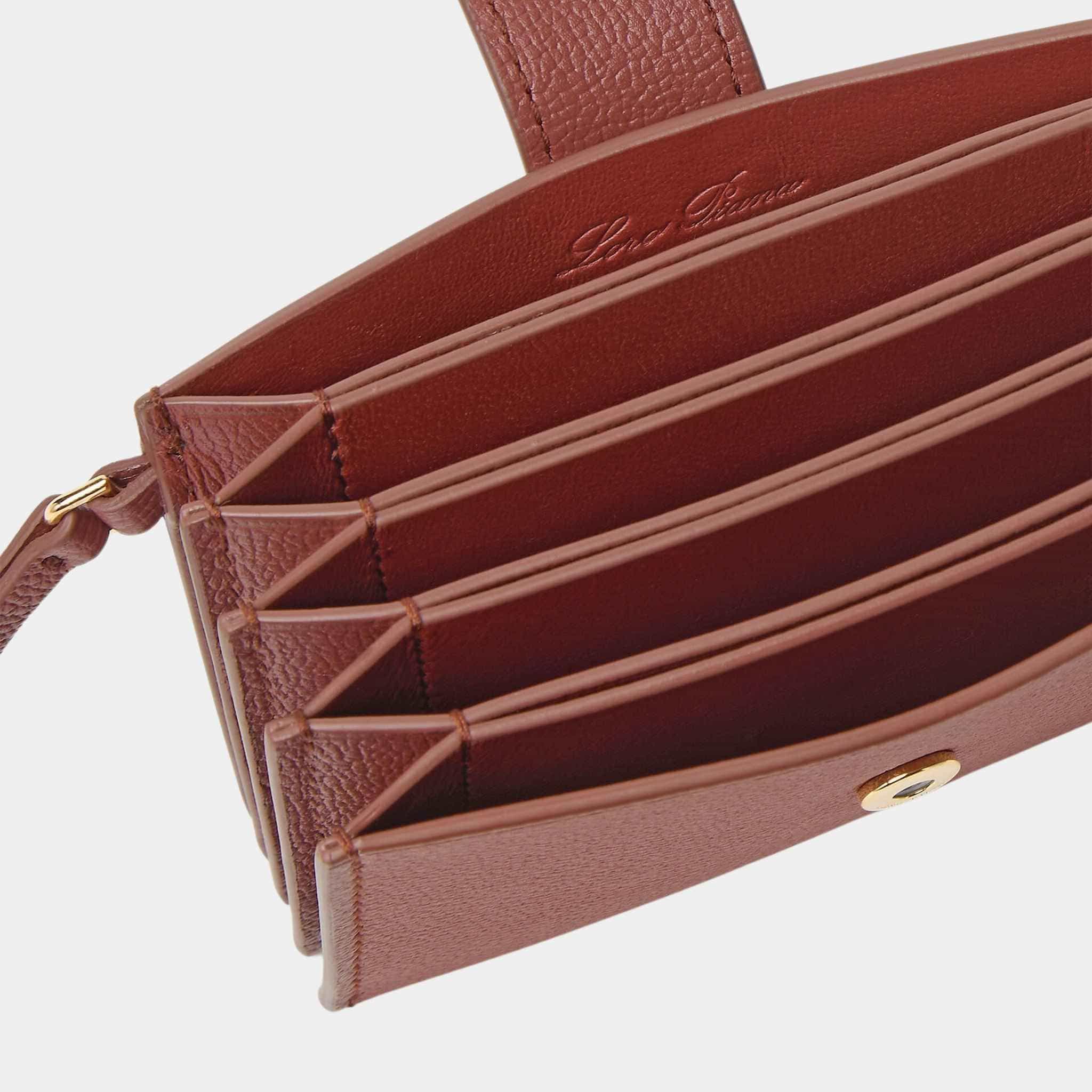 Extra Cardholder Calfskin With Snap Button Closure