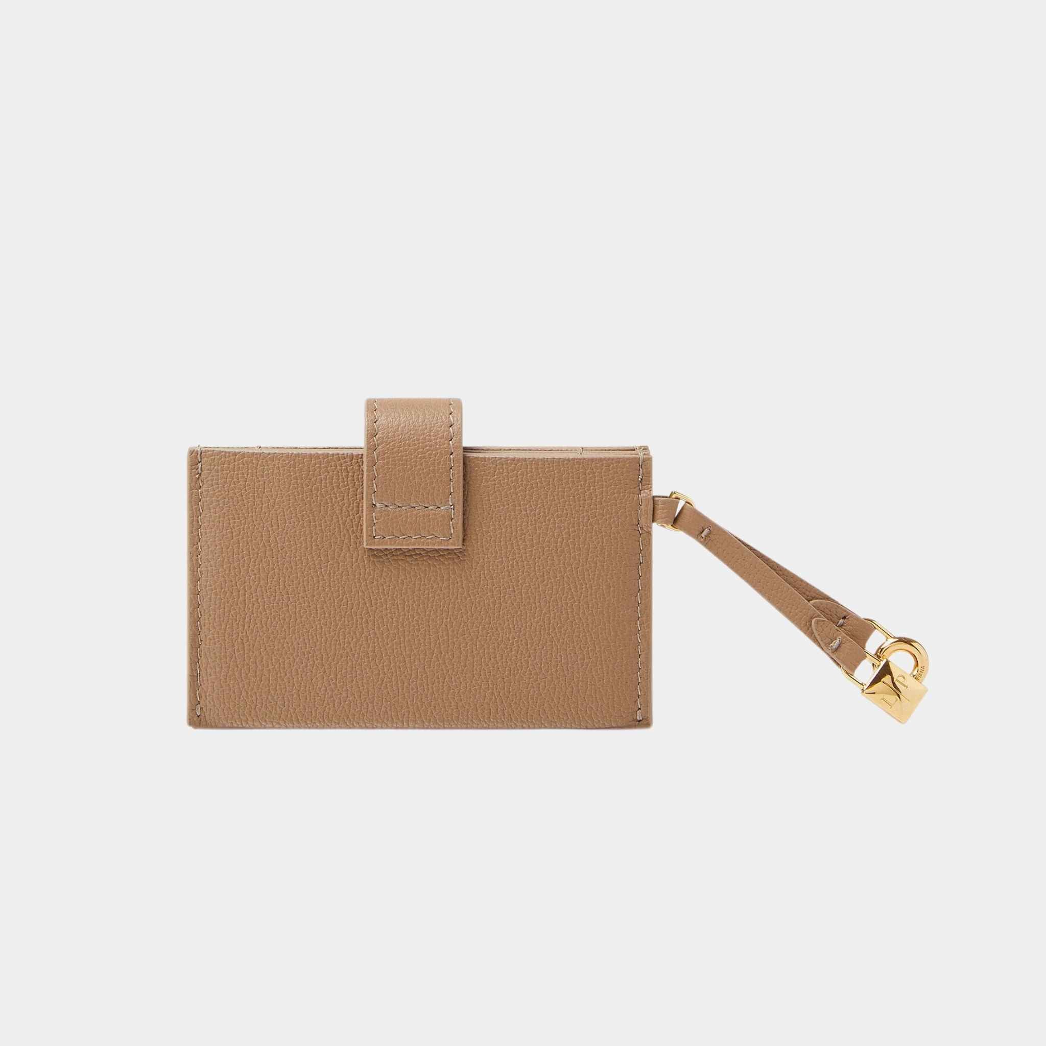 Extra Cardholder Calfskin With Snap Button Closure