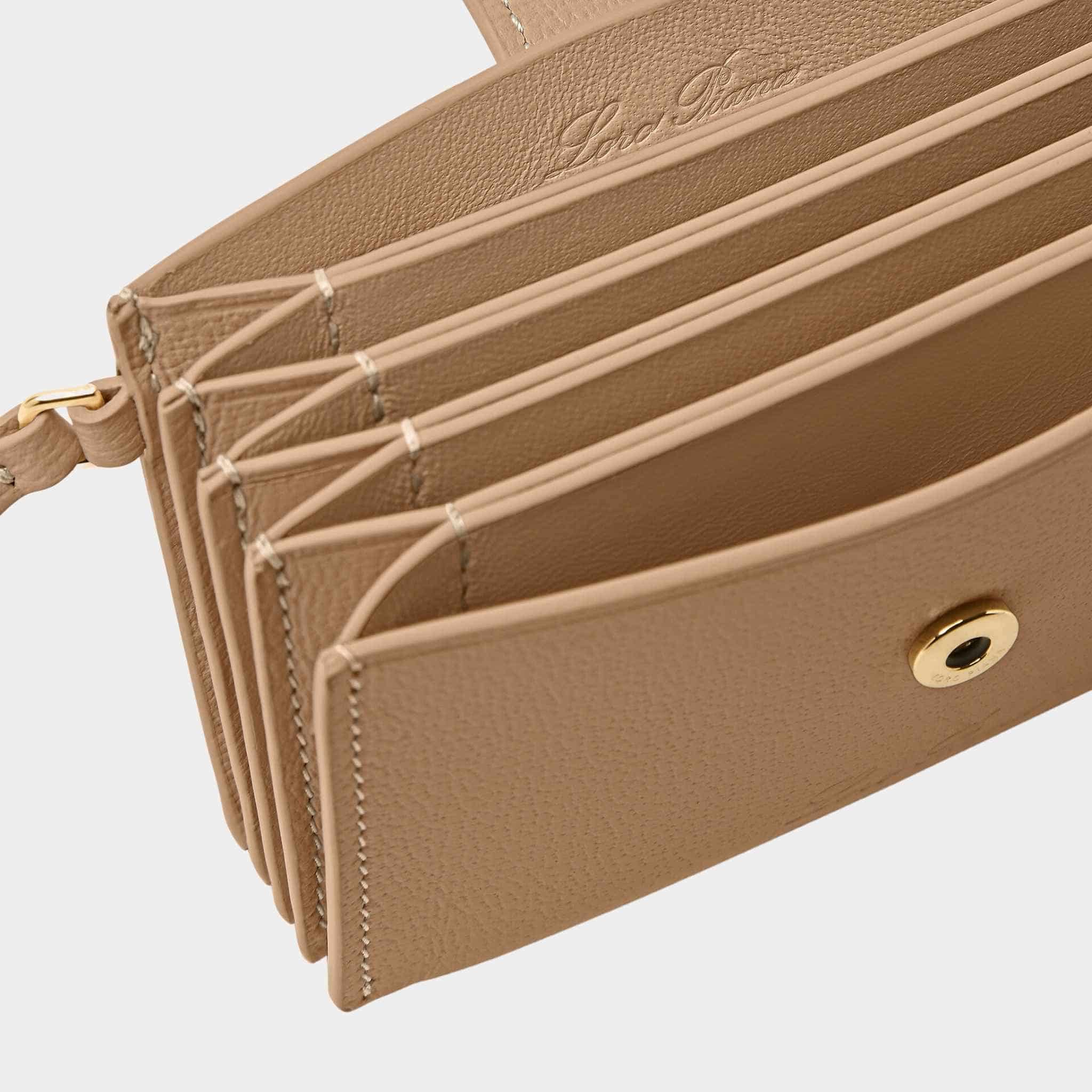 Extra Cardholder Calfskin With Snap Button Closure